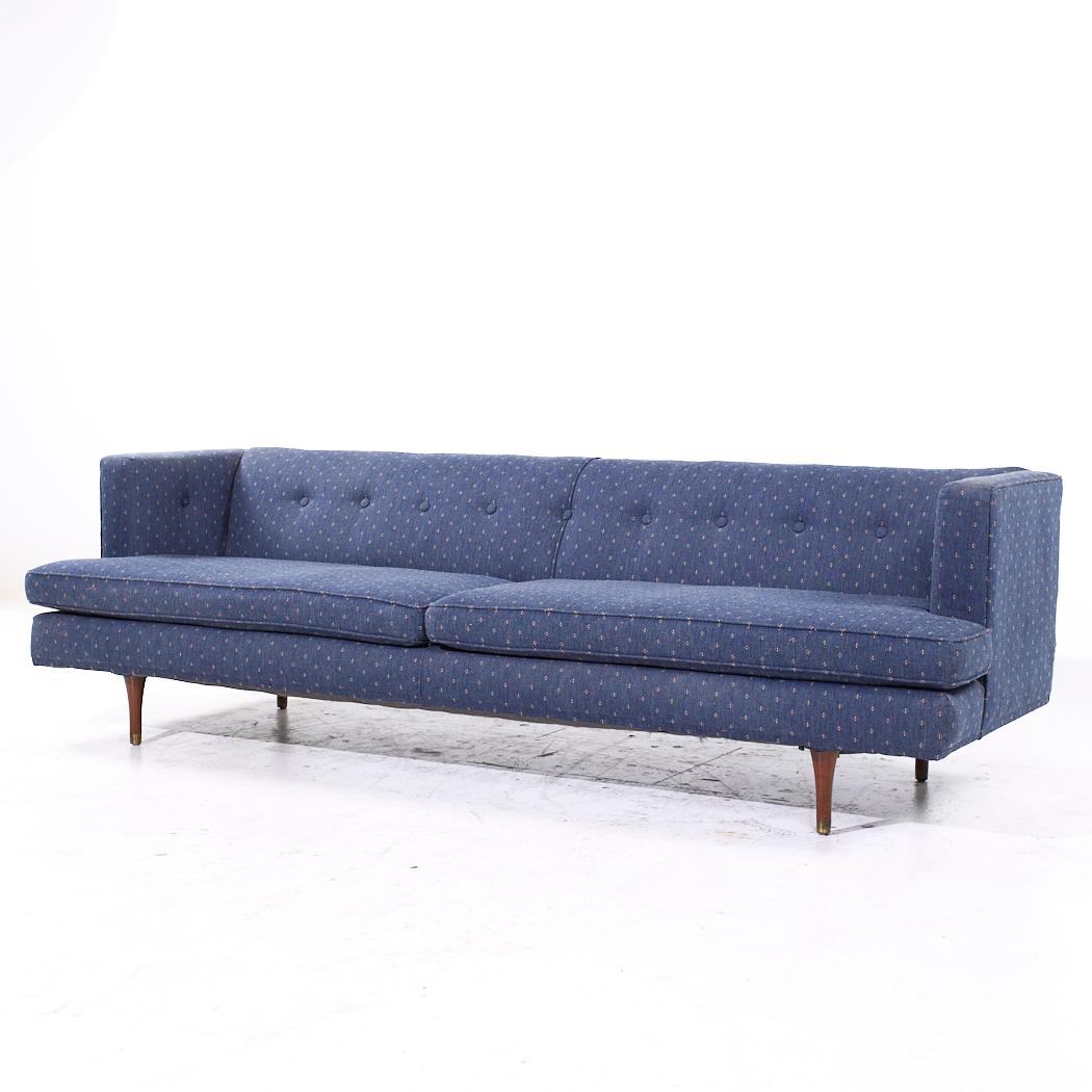 Mid-Century moderno Divano in noce di metà secolo di Edward Wormley per Dunbar in vendita