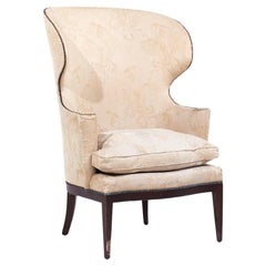 Edward Wormley para Dunbar Modelo 1038 Silla de salón con respaldo alado de mediados de siglo