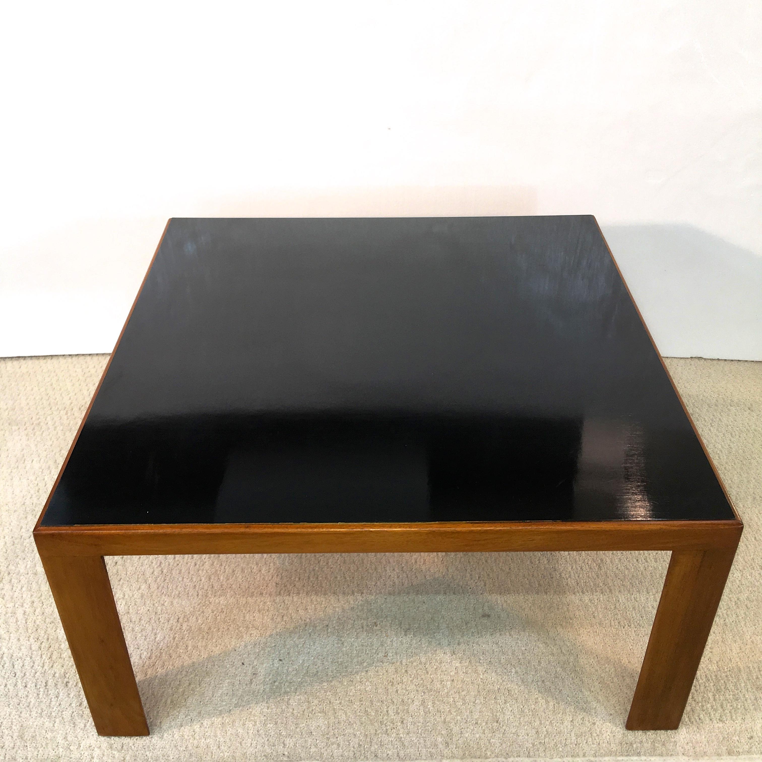 Mid-20th Century Edward Wormley for Dunbar Model 3374 Square Cocktail Table For Sale