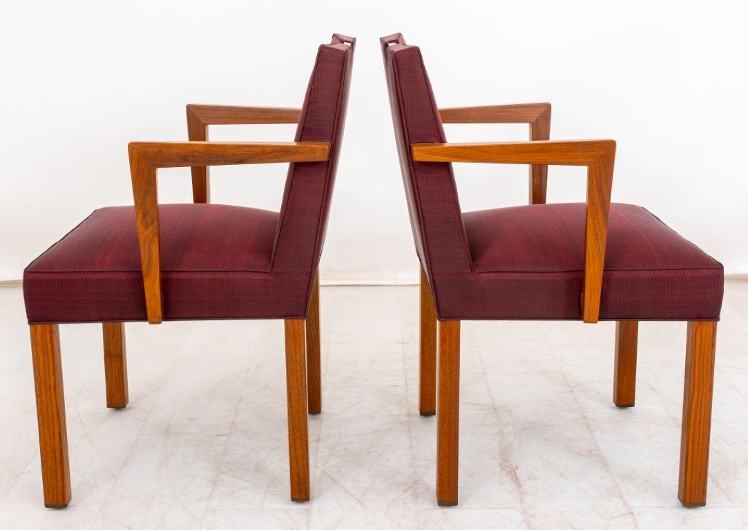 Edward Wormley For Dunbar Model 4592 Chairs, 10 In Good Condition For Sale In New York, NY