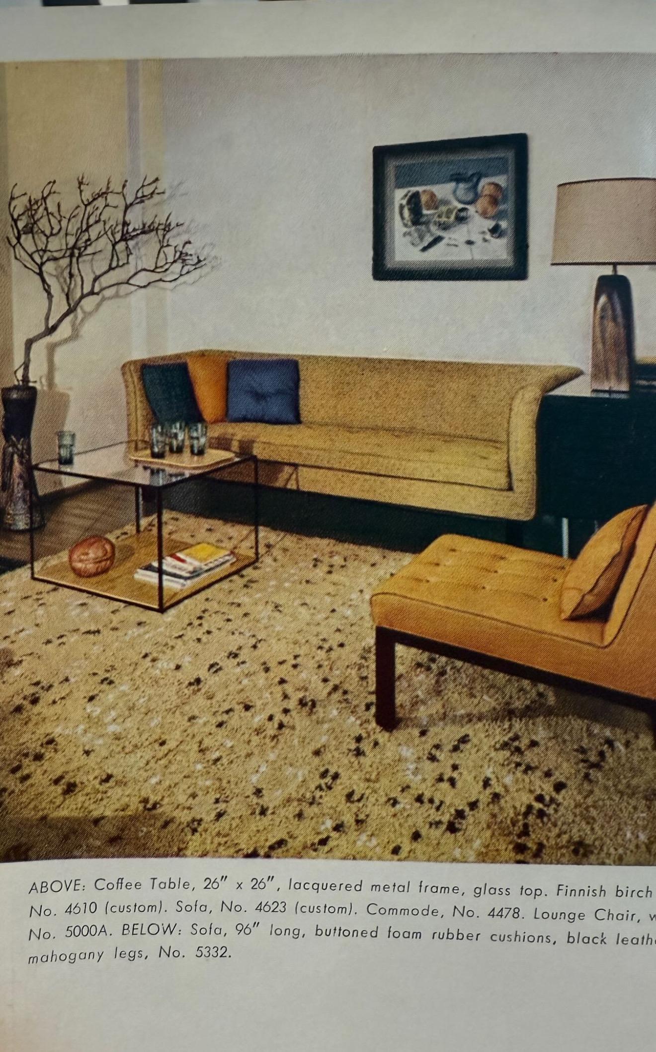 Edward Wormley for Dunbar model 4623 Sofa en vente 15