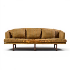 Edward Wormley for Dunbar Model 5244 Mid Century Mahogany Sofa