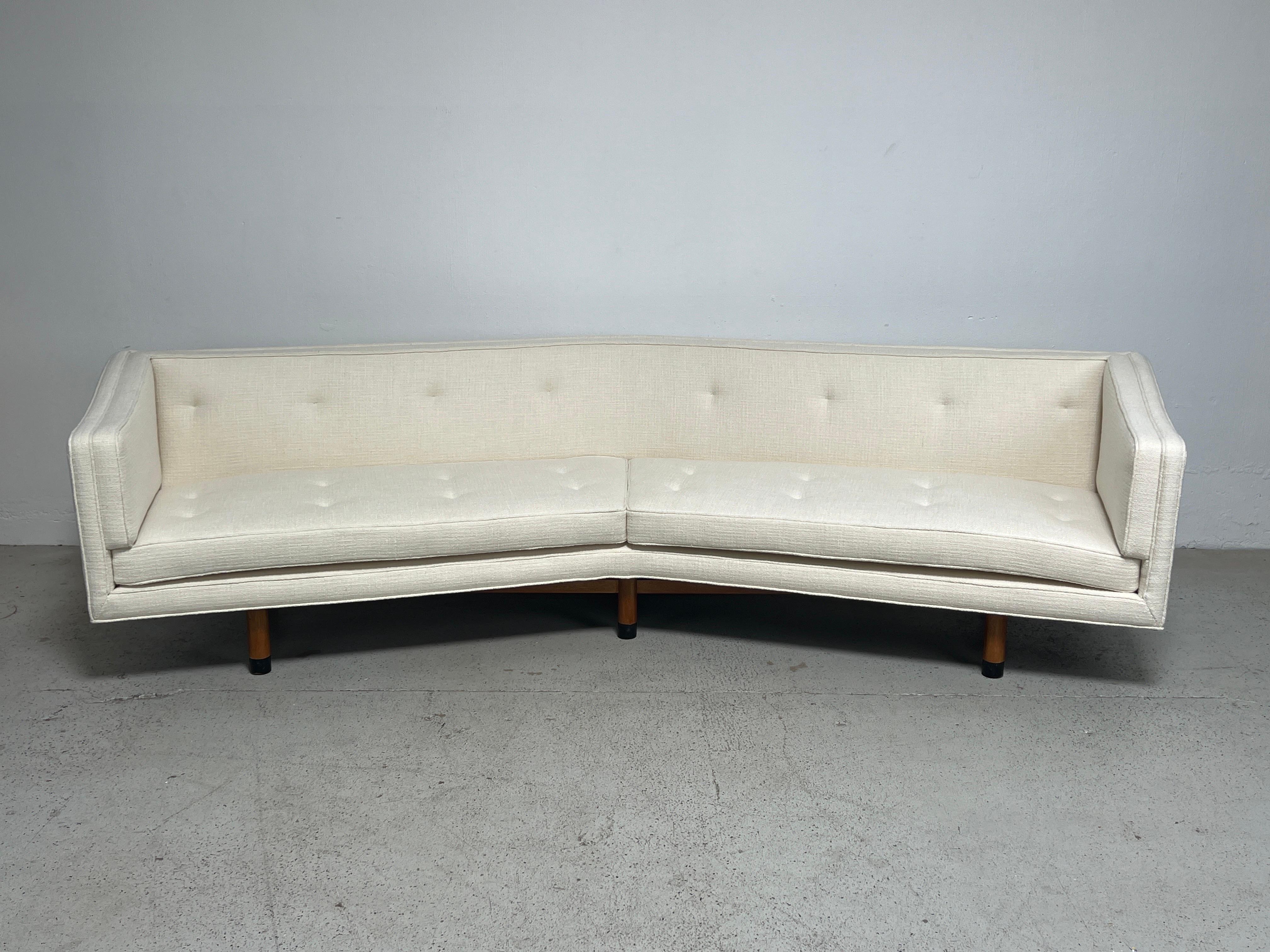 Metà XX secolo Edward Wormley per Dunbar Modello 5305 Divano in vendita