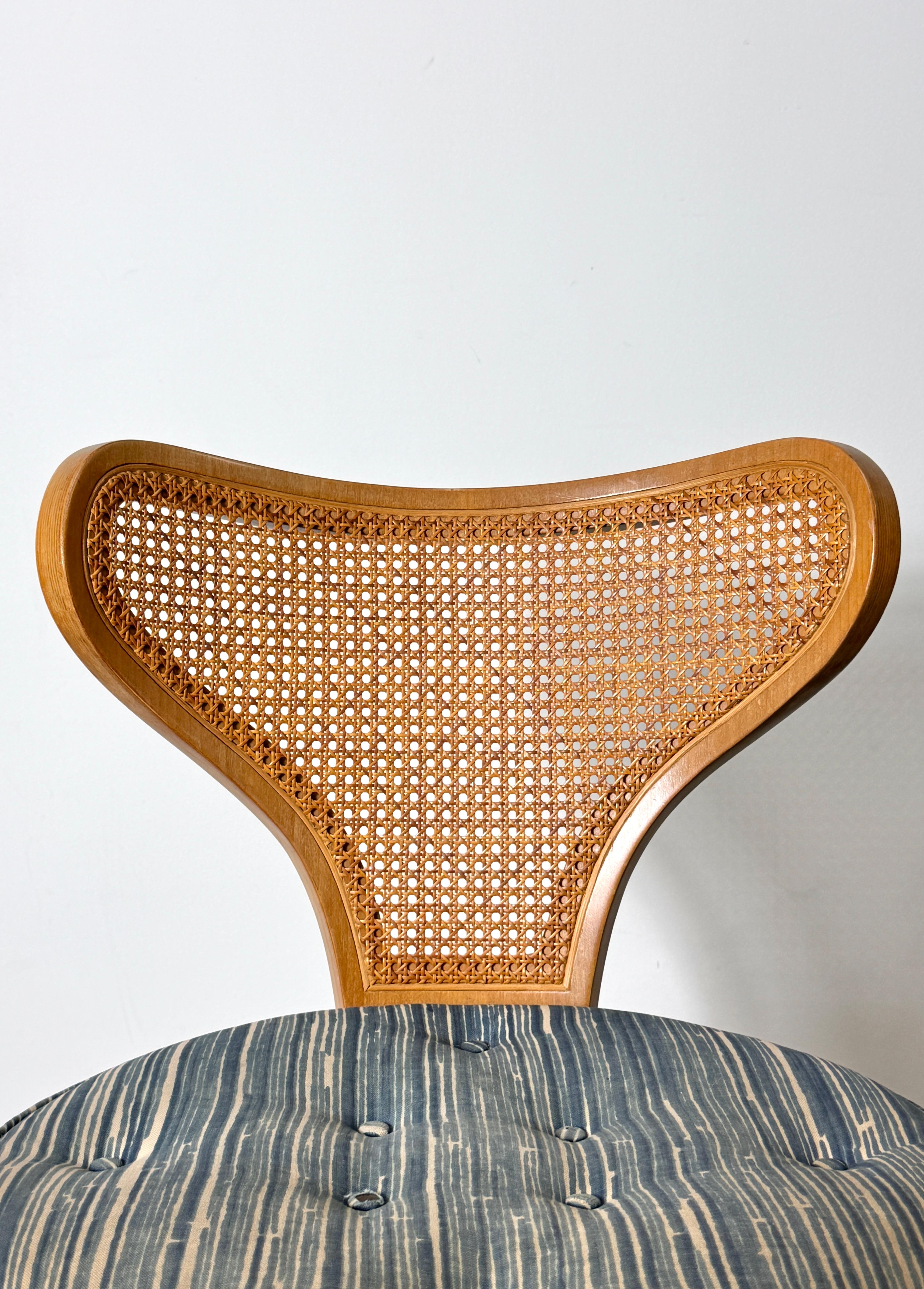 Laiton Chaise pivotante Edward Wormley pour Dunbar modèle 5522 en vente