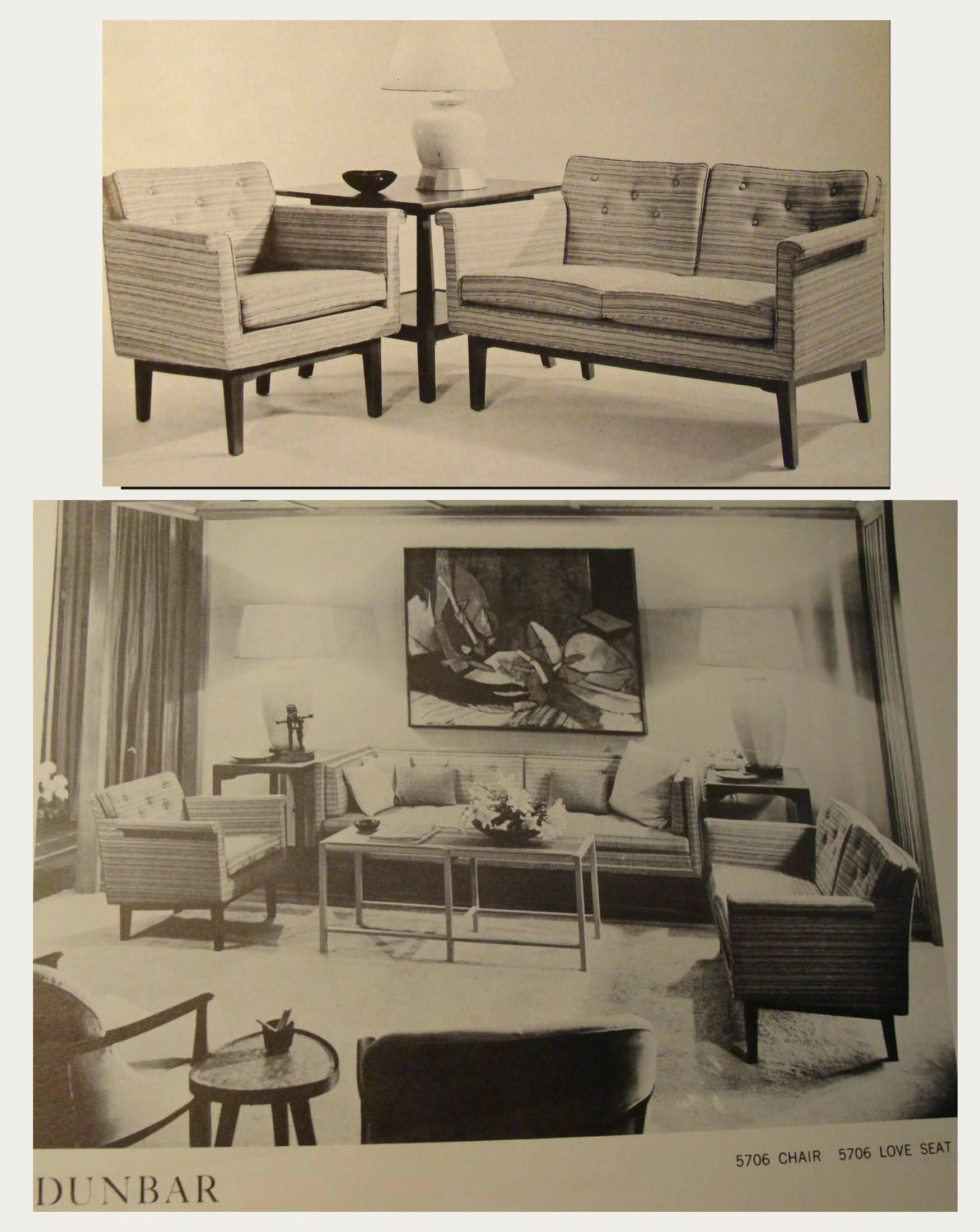 Edward Wormley for Dunbar Model 5706 Lounge Club Chair, 1950s 12