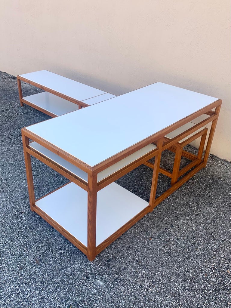 Edward Wormley for Dunbar Modular Console Table Circa 1950s For Sale at ...