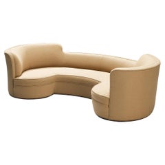 Edward Wormley for Dunbar 'Oasis' Sofa in Camel Wool