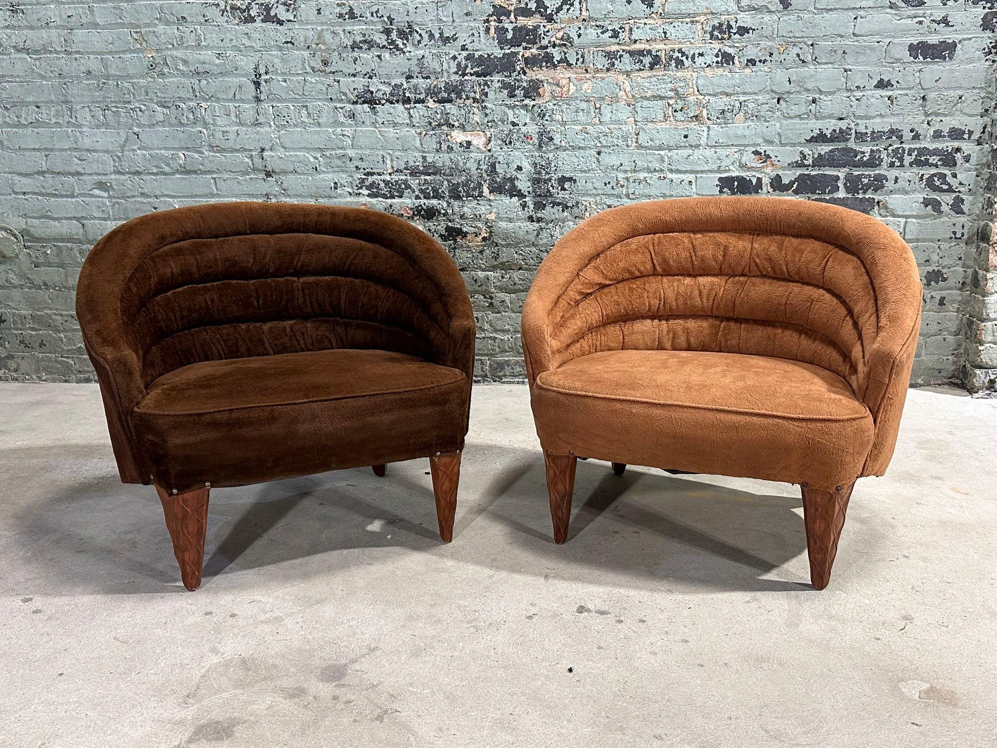 Mid-Century Modern Paire de chaises longues Janus d'Edward Wormley pour Dunbar, 1957 en vente
