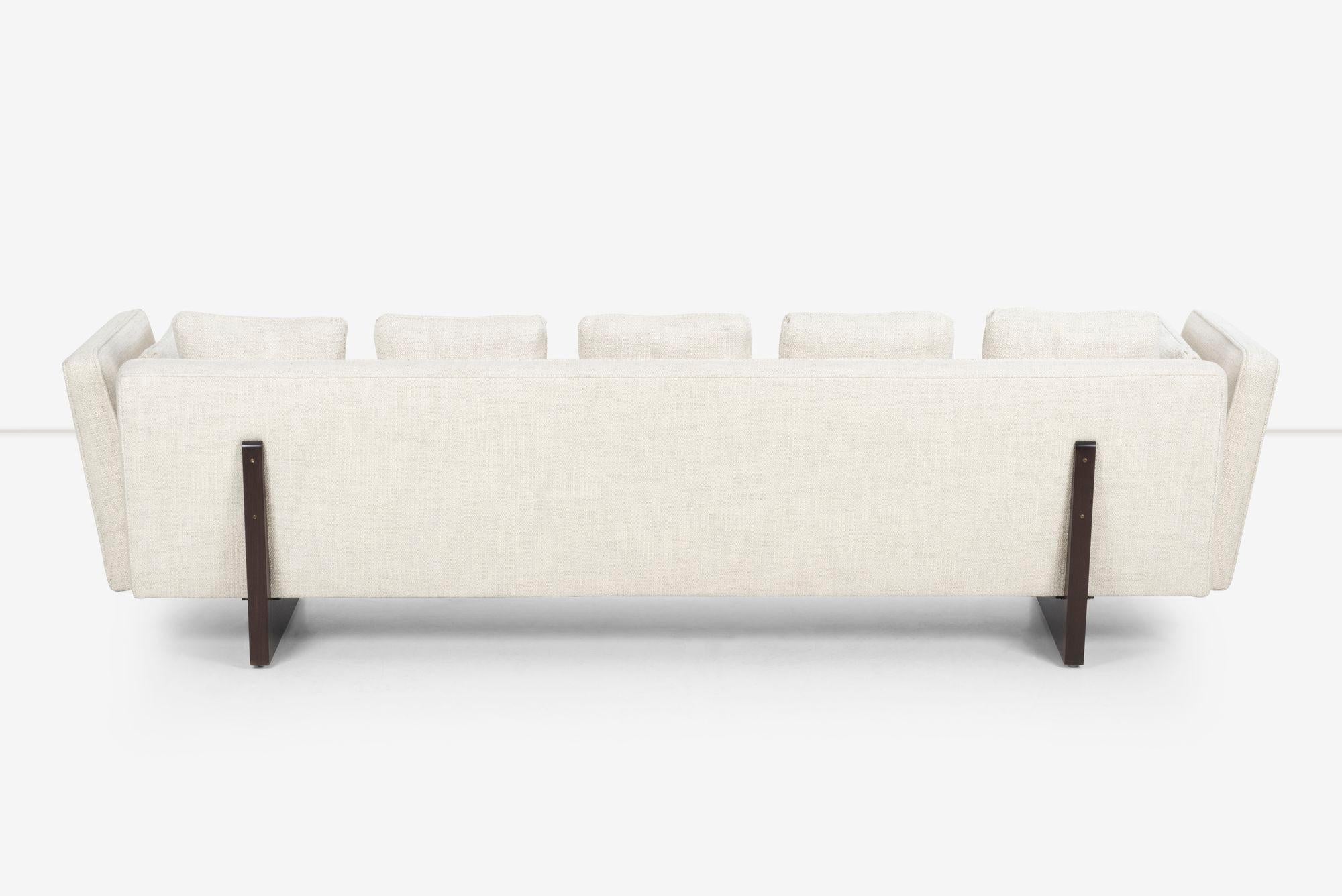 Edward Wormley for Dunbar Pair of Split Arm Sofas 6