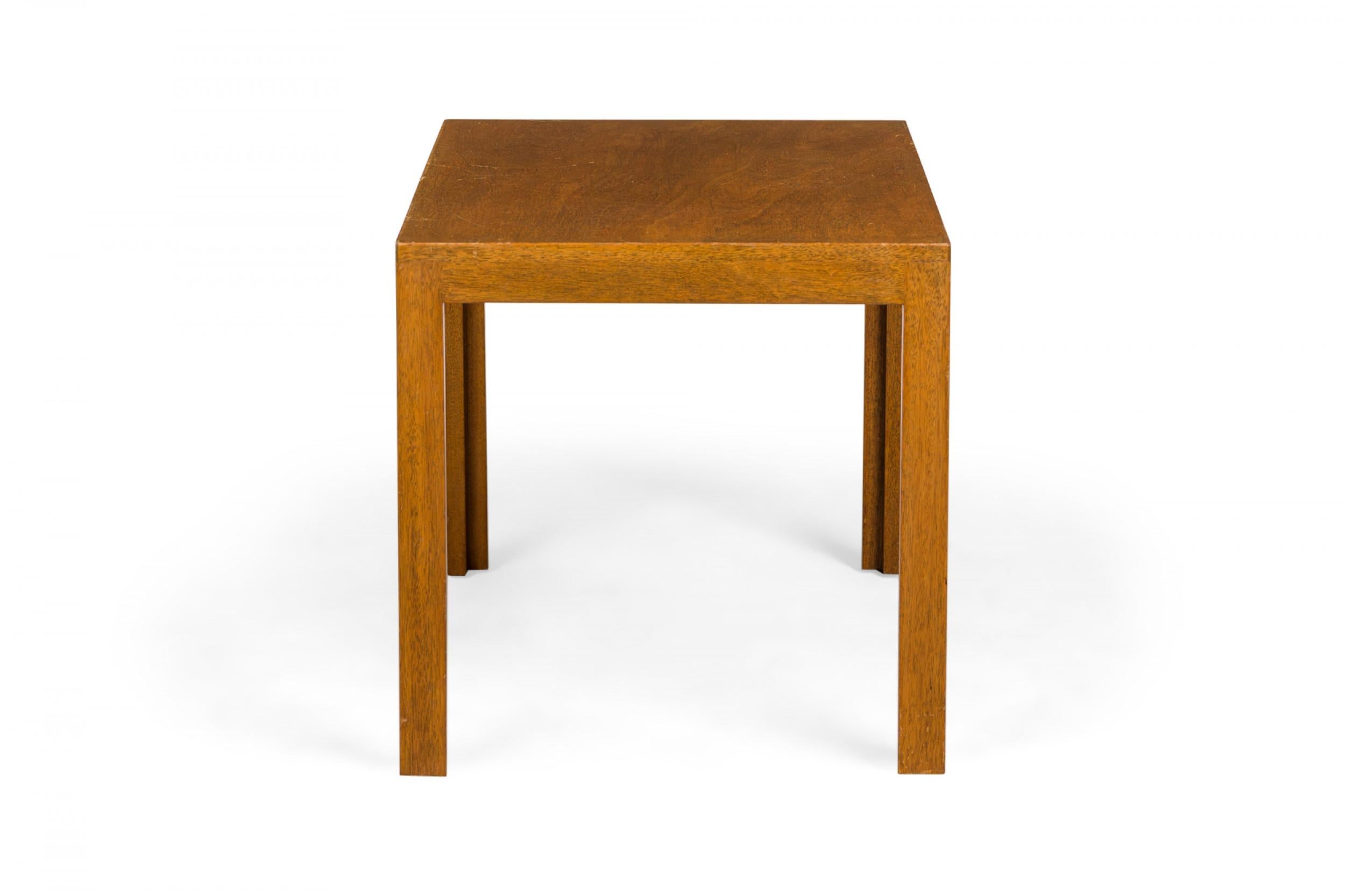 Mid-Century Modern Edward Wormley for Dunbar  Parsons Style Wooden Rectangular End / Side Table For Sale