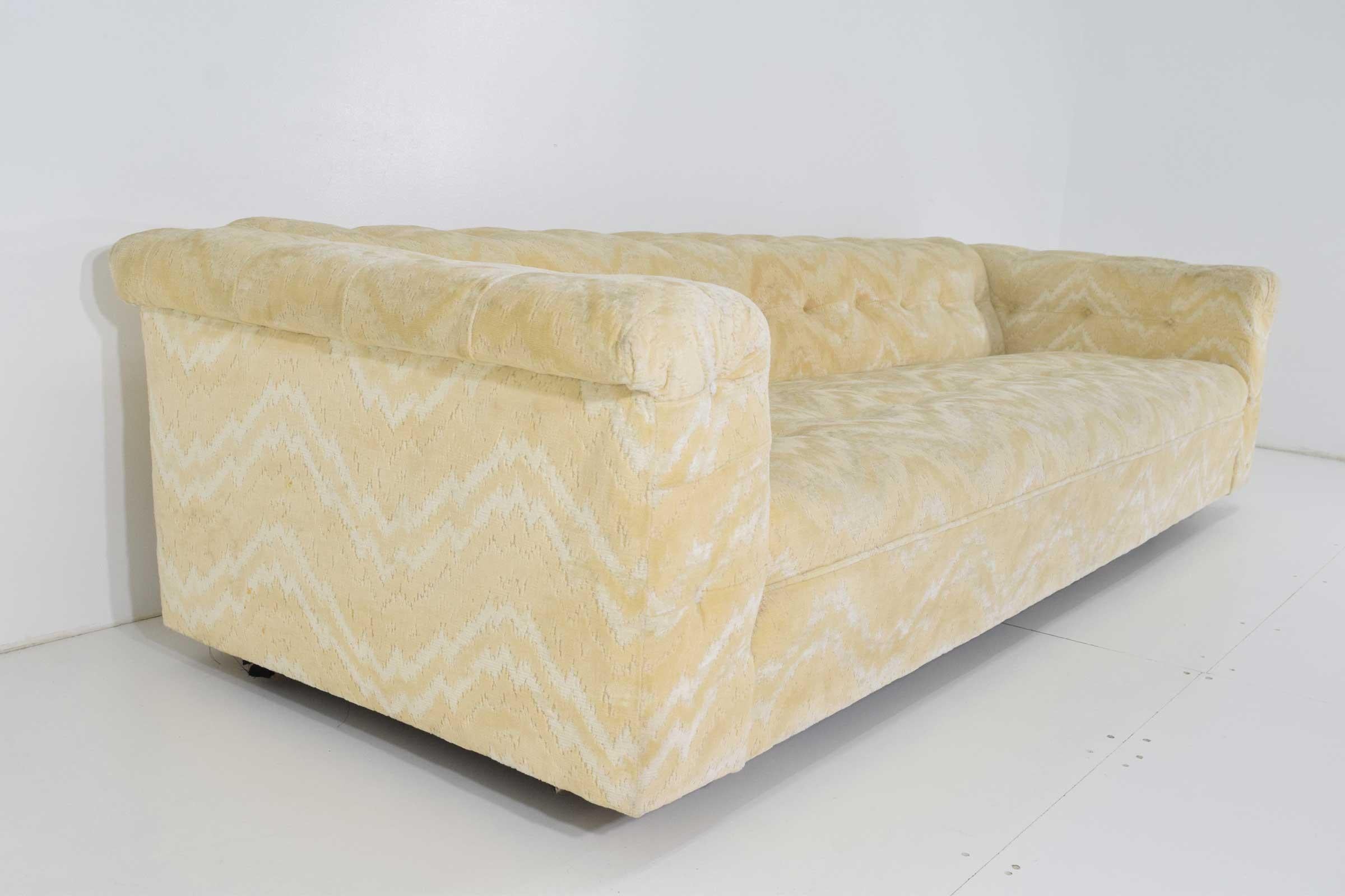 Mid-Century Modern Edward Wormley for Dunbar Party Sofa Model 5407, Pair Available