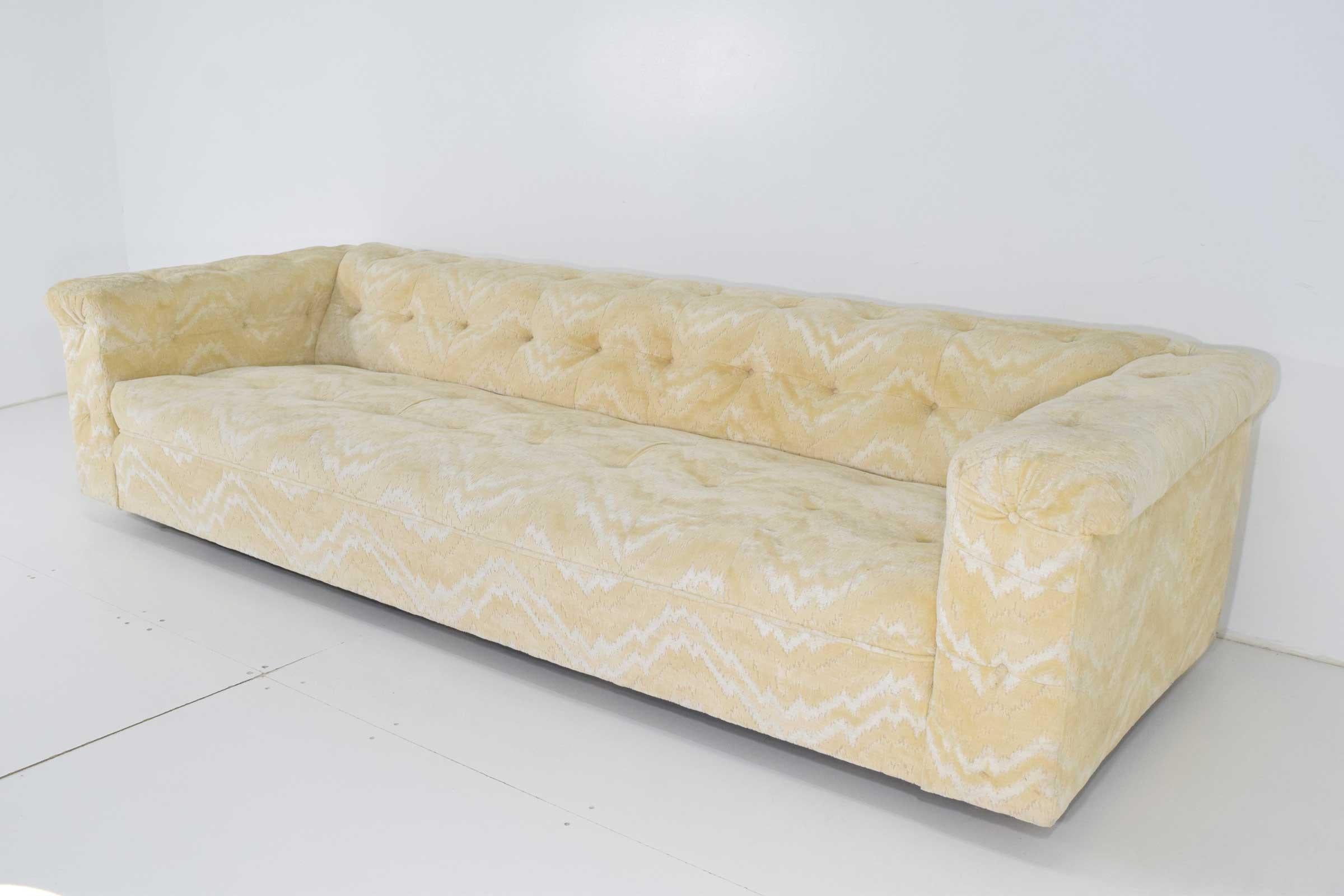 20th Century Edward Wormley for Dunbar Party Sofa Model 5407, Pair Available