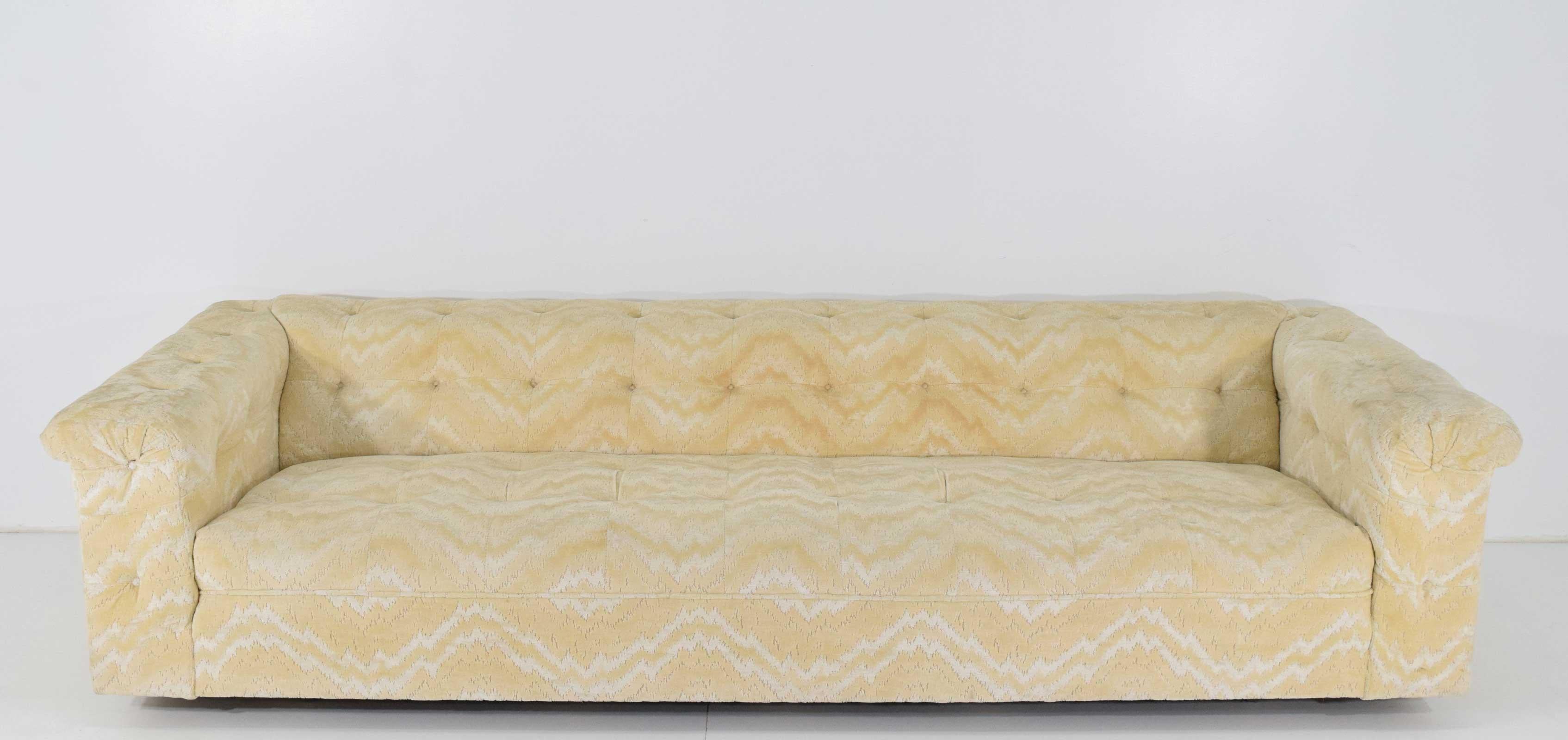 Upholstery Edward Wormley for Dunbar Party Sofa Model 5407, Pair Available