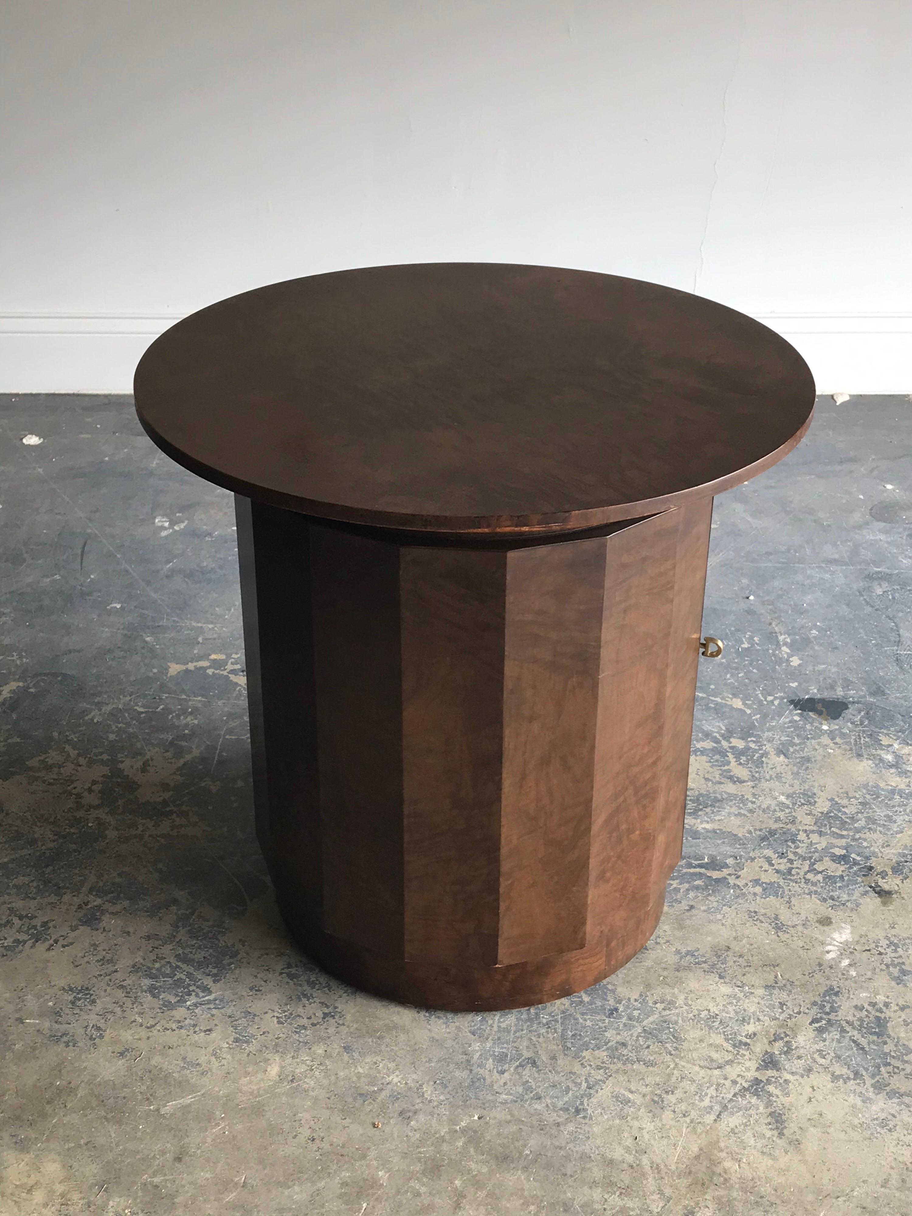 Guéridon/table de bar avec clé Edward Wormley pour Dunbar Bon état - En vente à St.Petersburg, FL