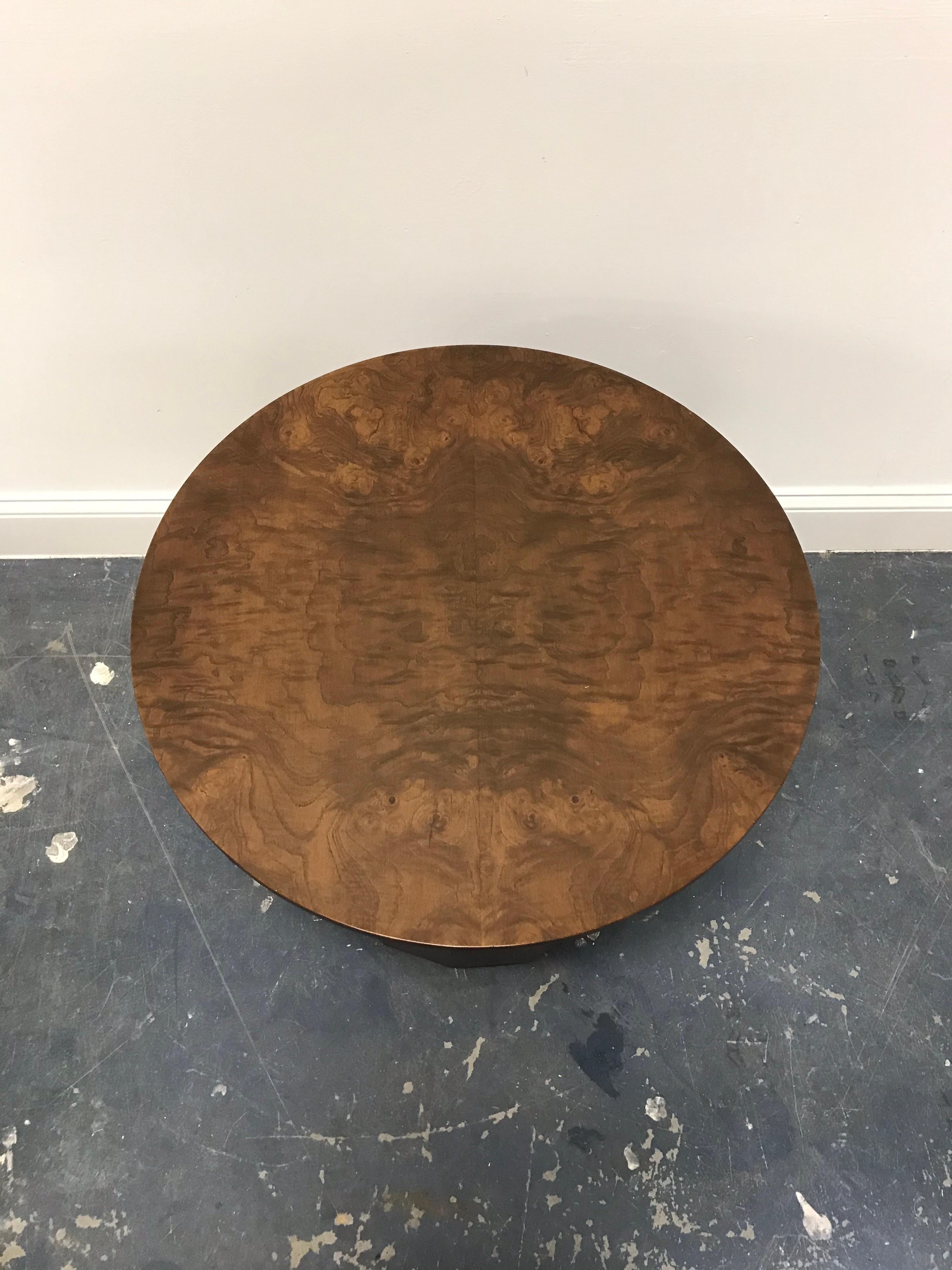 Edward Wormley for Dunbar Pedestal Table/ Bar with Key In Good Condition For Sale In St.Petersburg, FL