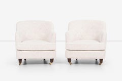 Edward Wormley for Dunbar Pull-Up Lounge Chairs