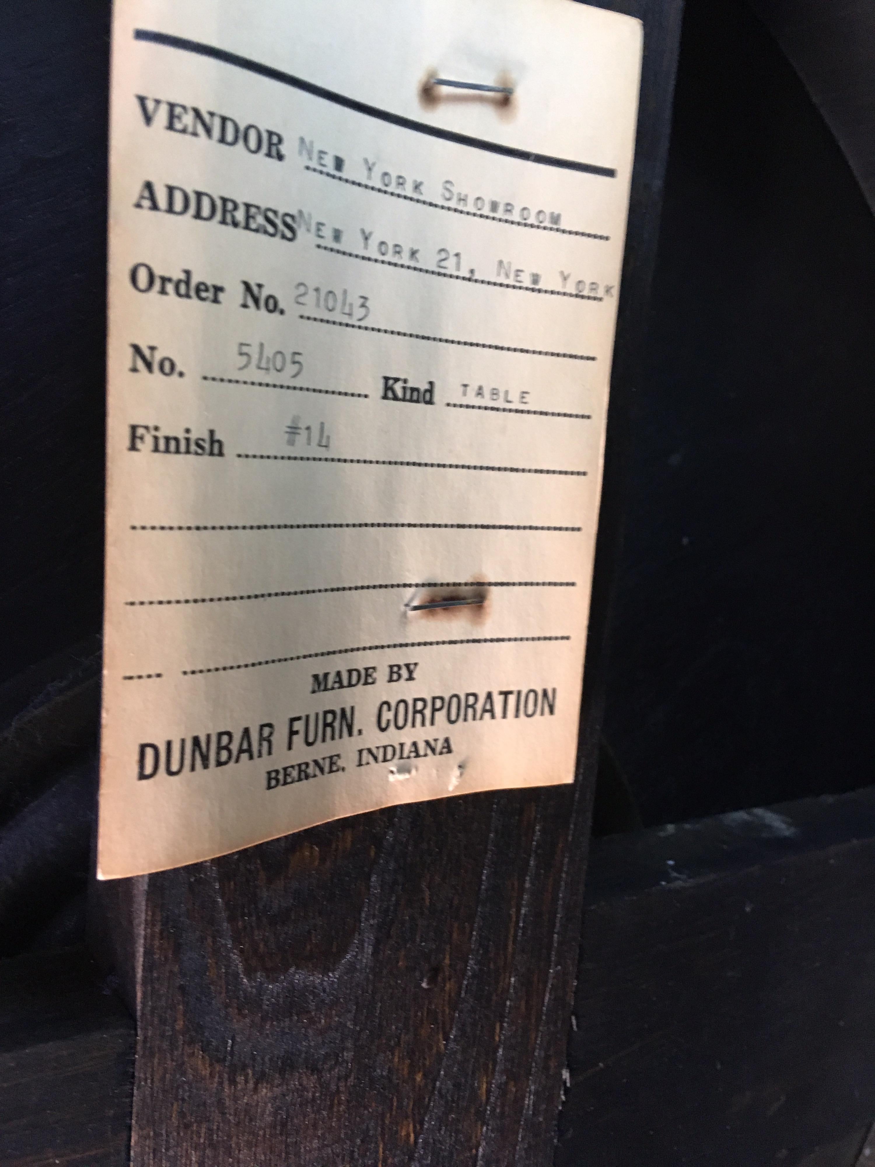 Mid-20th Century Edward Wormley for Dunbar Revolving Bookcase Table