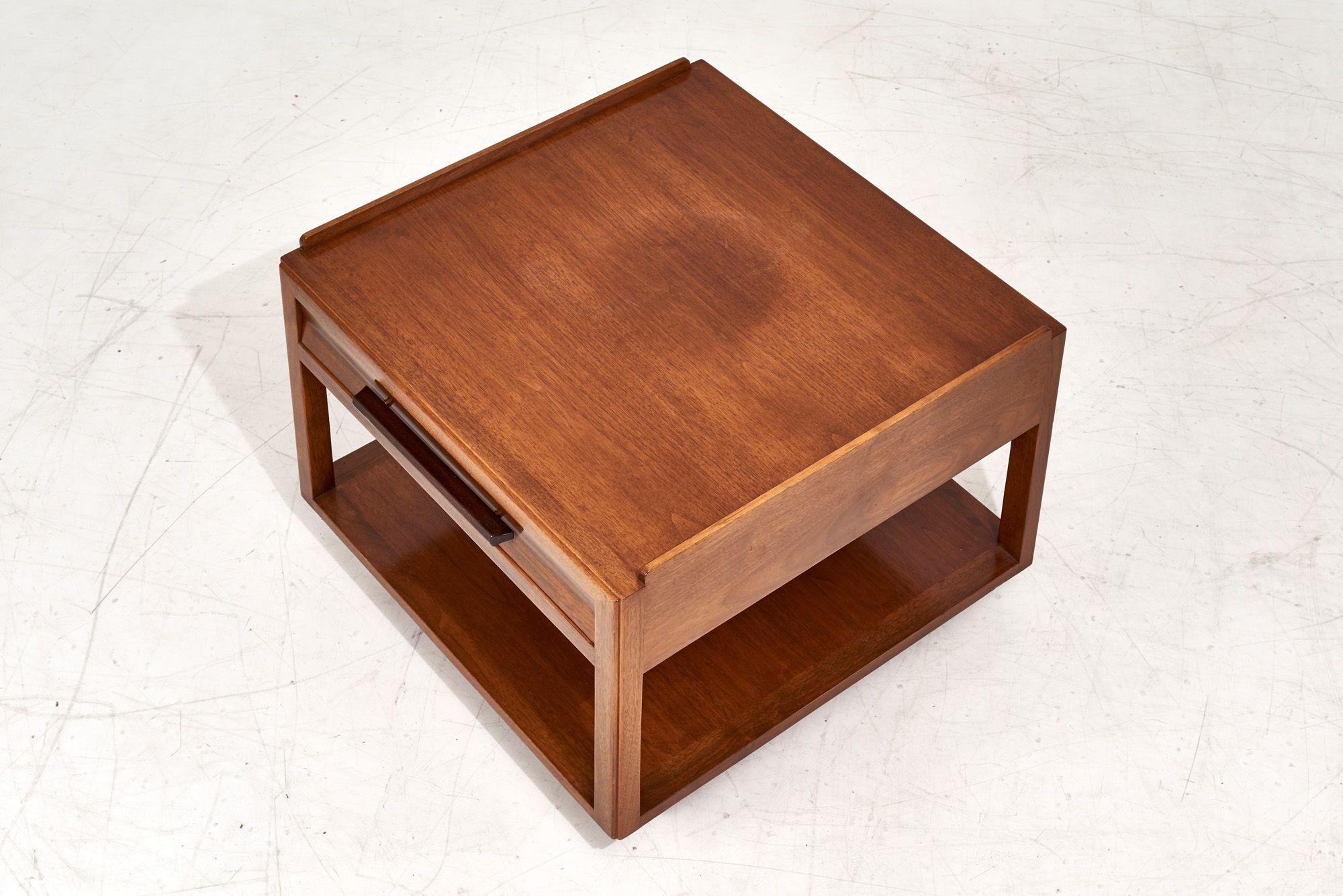 Edward Wormley for Dunbar Rolling Side/End Table, 1960 In Good Condition In Chicago, IL