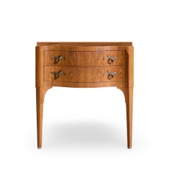 Edward Wormley for Dunbar Rosewood and Brass Commode Console Chest of Drawers