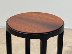 Edward Wormley para Dunbar Mesa auxiliar de palisandro y caoba