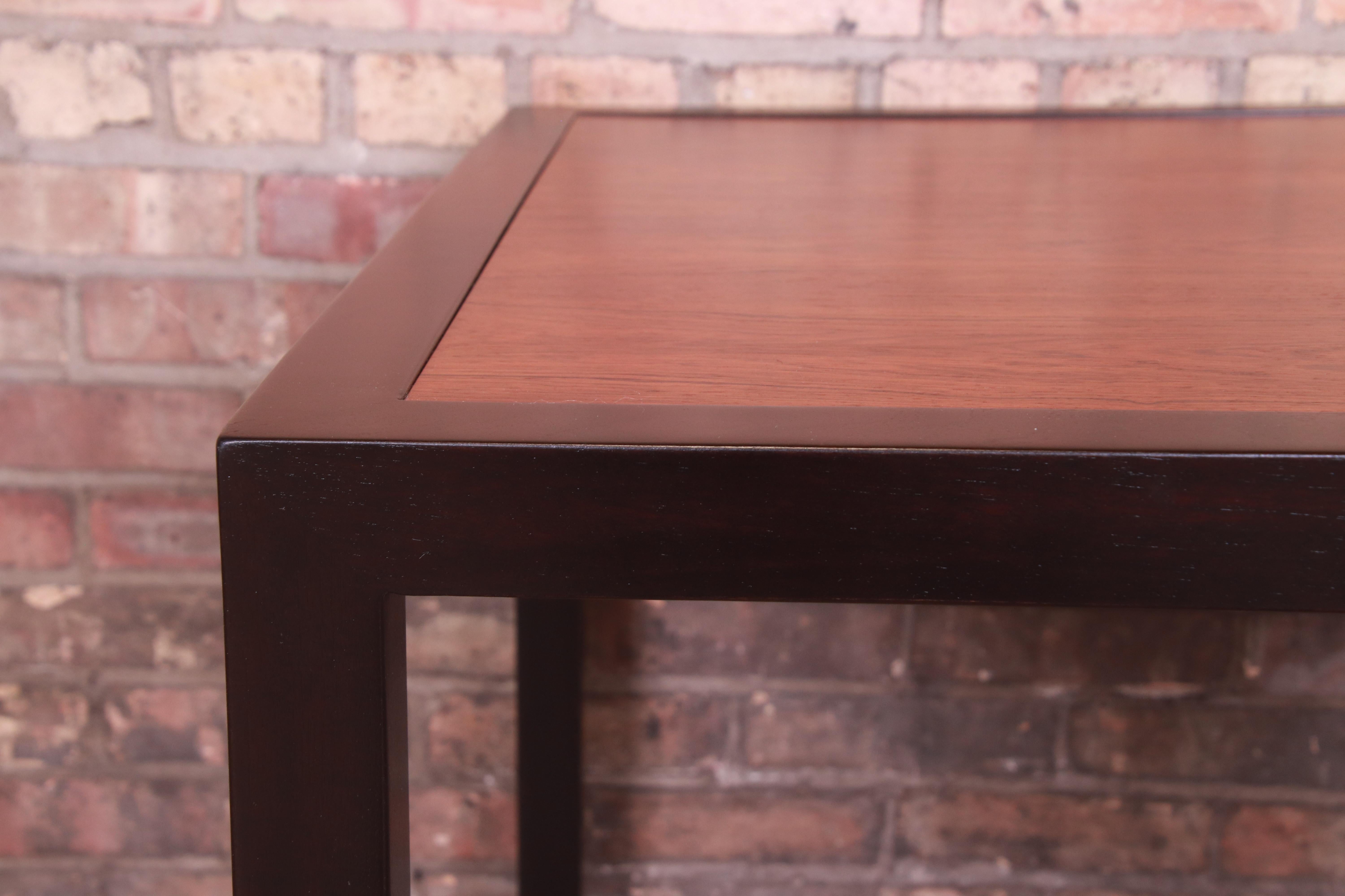 Mid-20th Century Edward Wormley for Dunbar Rosewood Cocktail Table, Newly Refinished