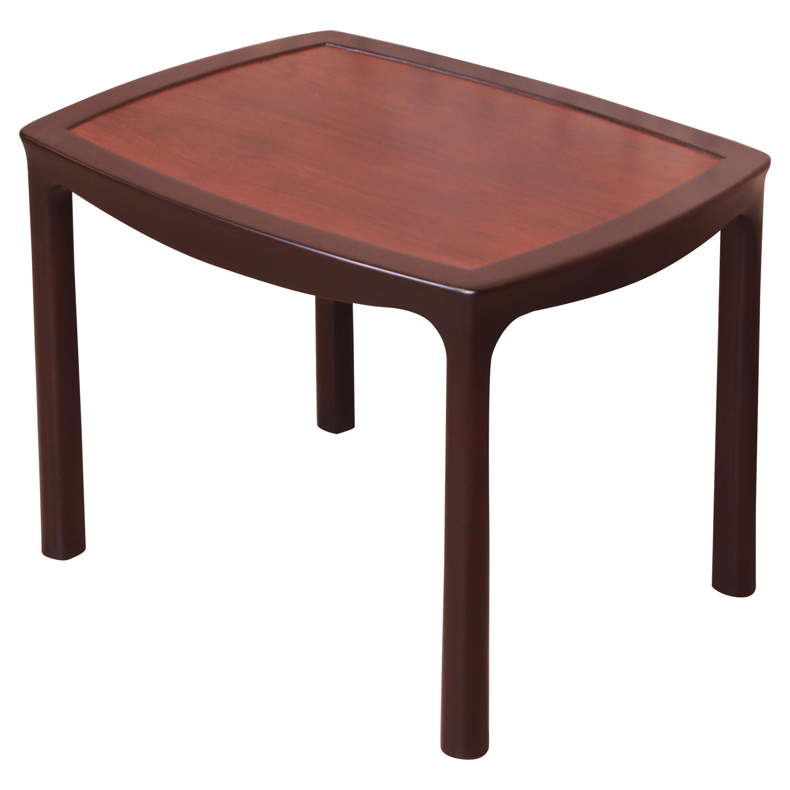 Edward Wormley for Dunbar Rosewood Occasional Side Table, Newly Refinished For Sale