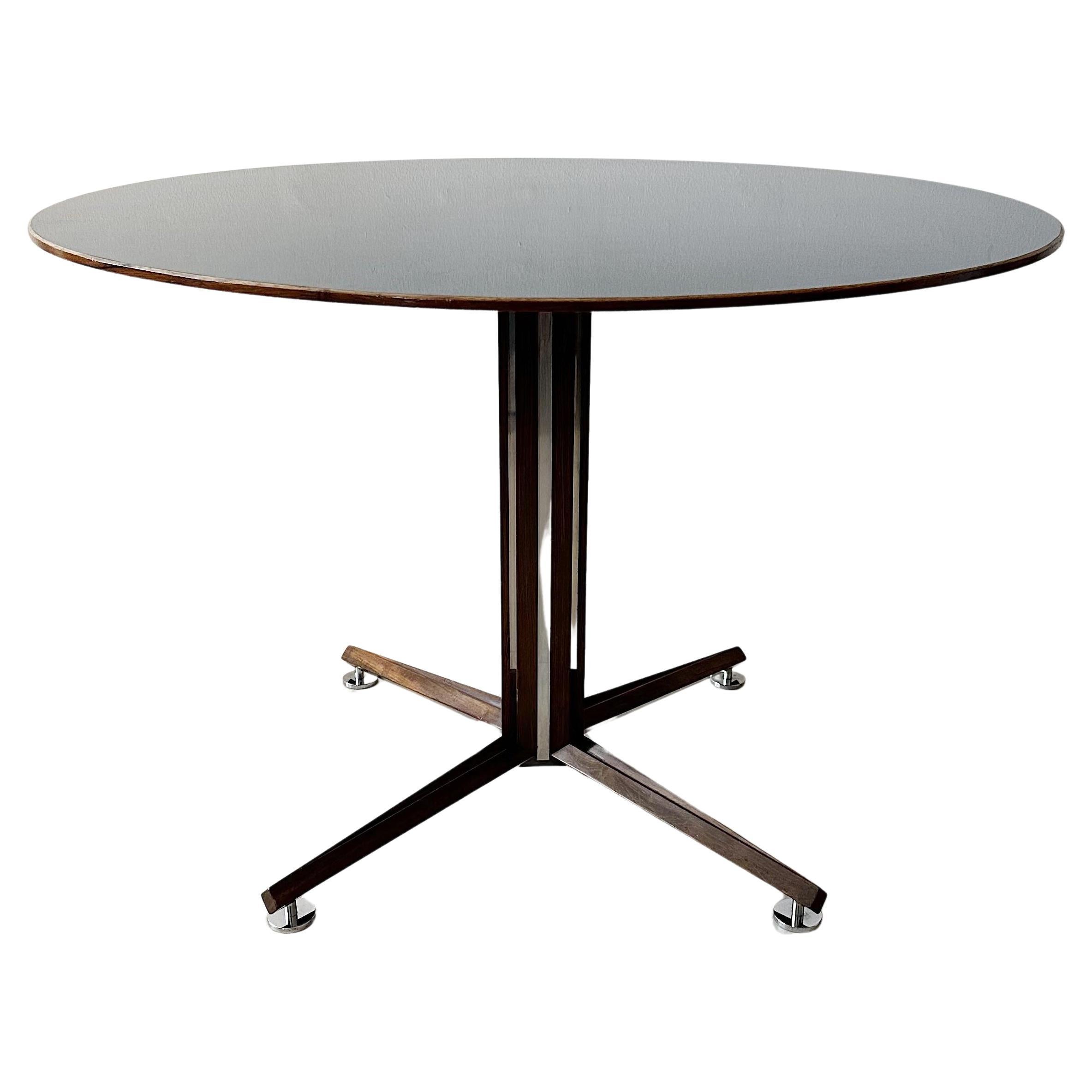 Table centrale ronde Edward Wormley pour Dunbar