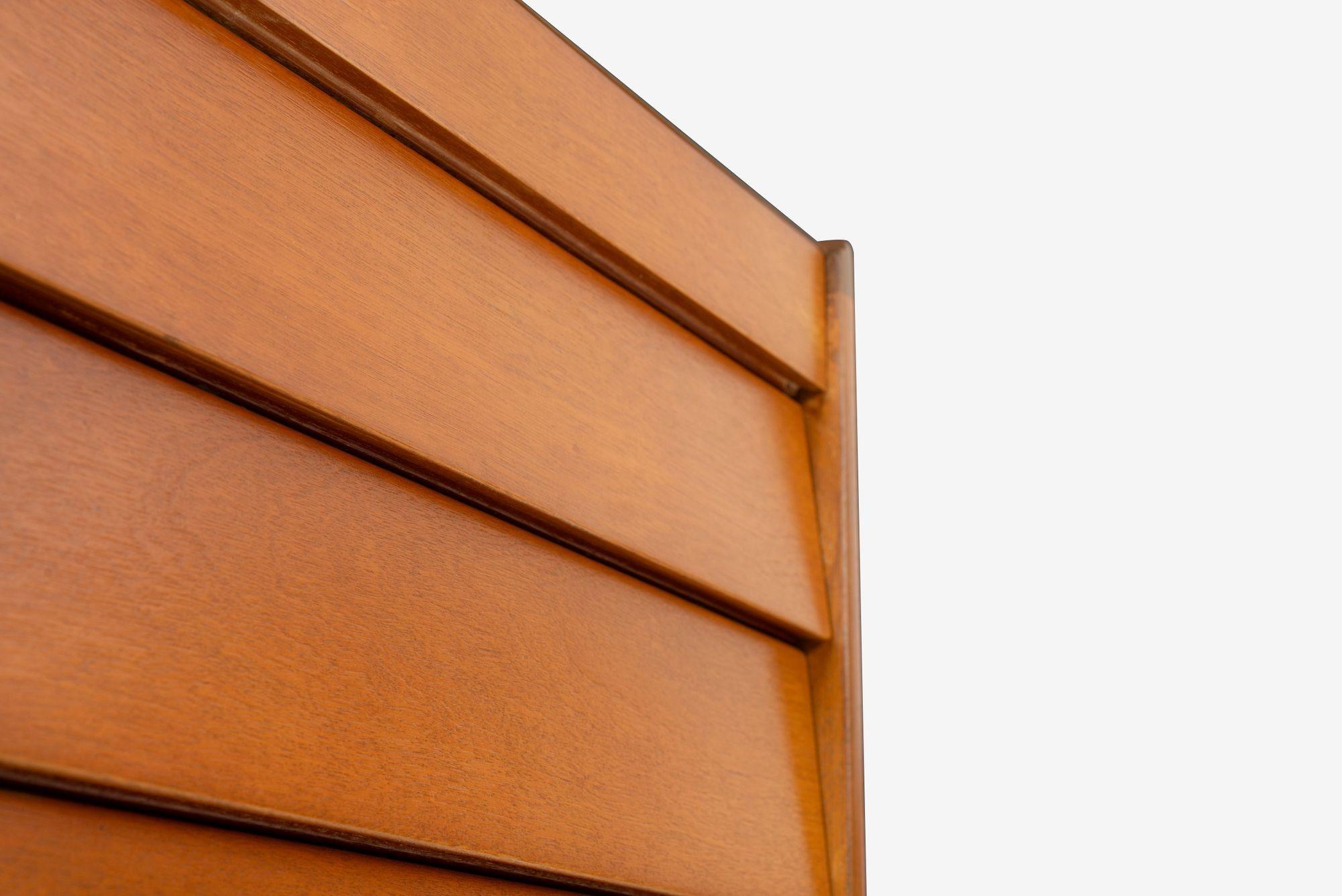 Edward Wormley for Dunbar Set of 3 Louver Drawer Dressers For Sale 3