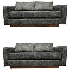 Edward Wormley for Dunbar Settees in New Upholstery