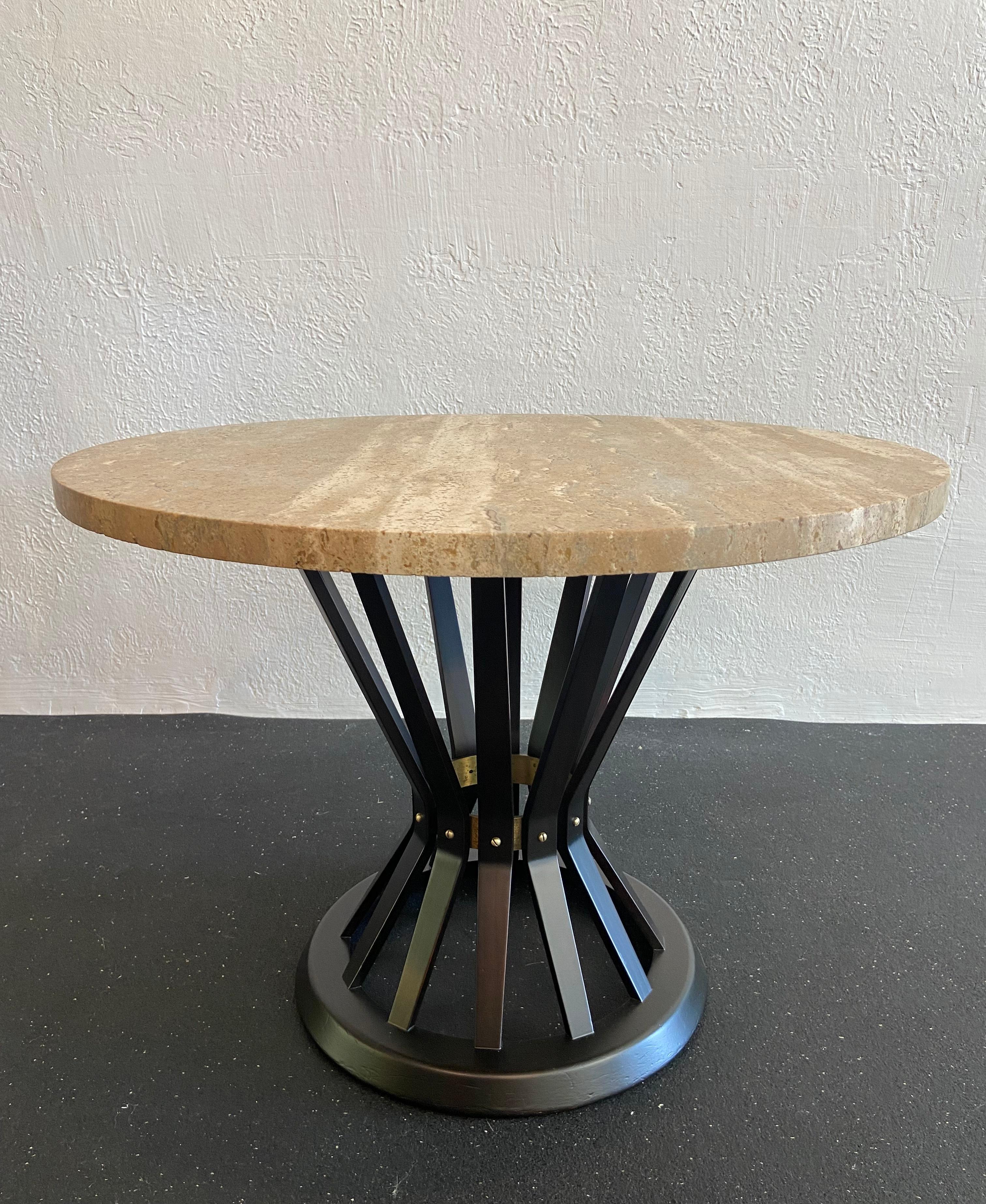 Mid-Century Modern Edward Wormley for Dunbar Sheaf of Wheat Occasional Table For Sale