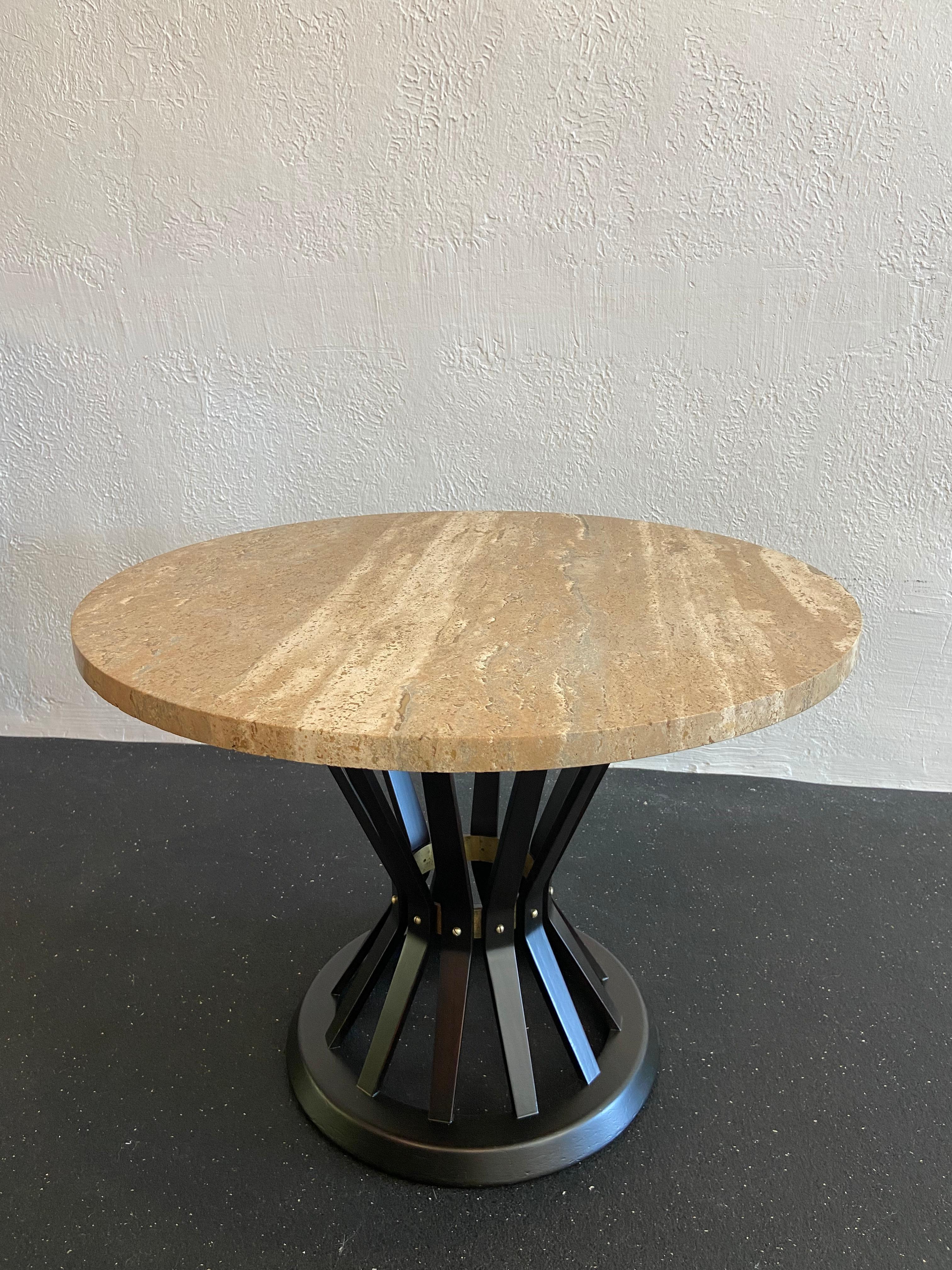 North American Edward Wormley for Dunbar Sheaf of Wheat Occasional Table For Sale