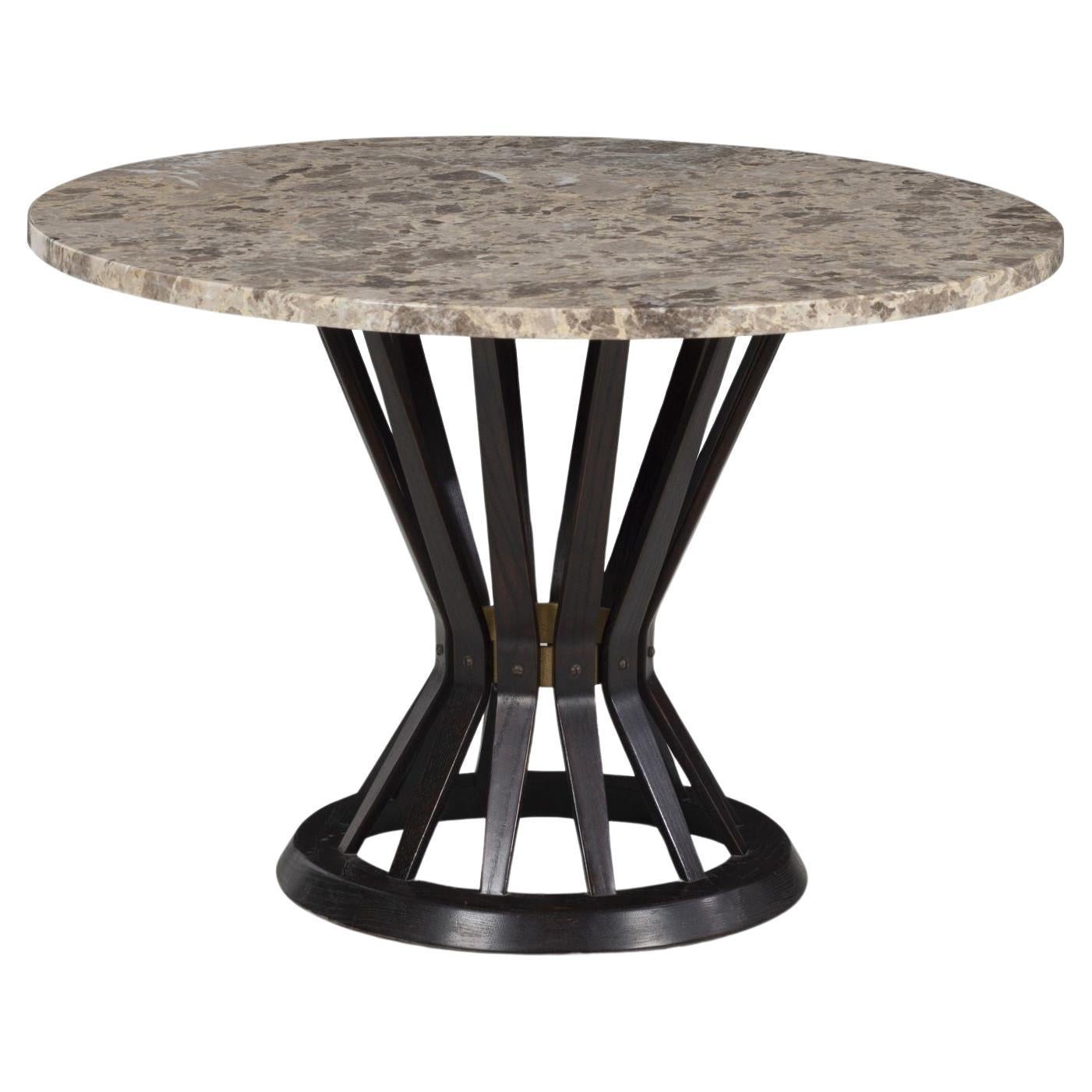 Edward Wormley for Dunbar Sheaf of Wheat Table, Terrazzo Marble Top For Sale