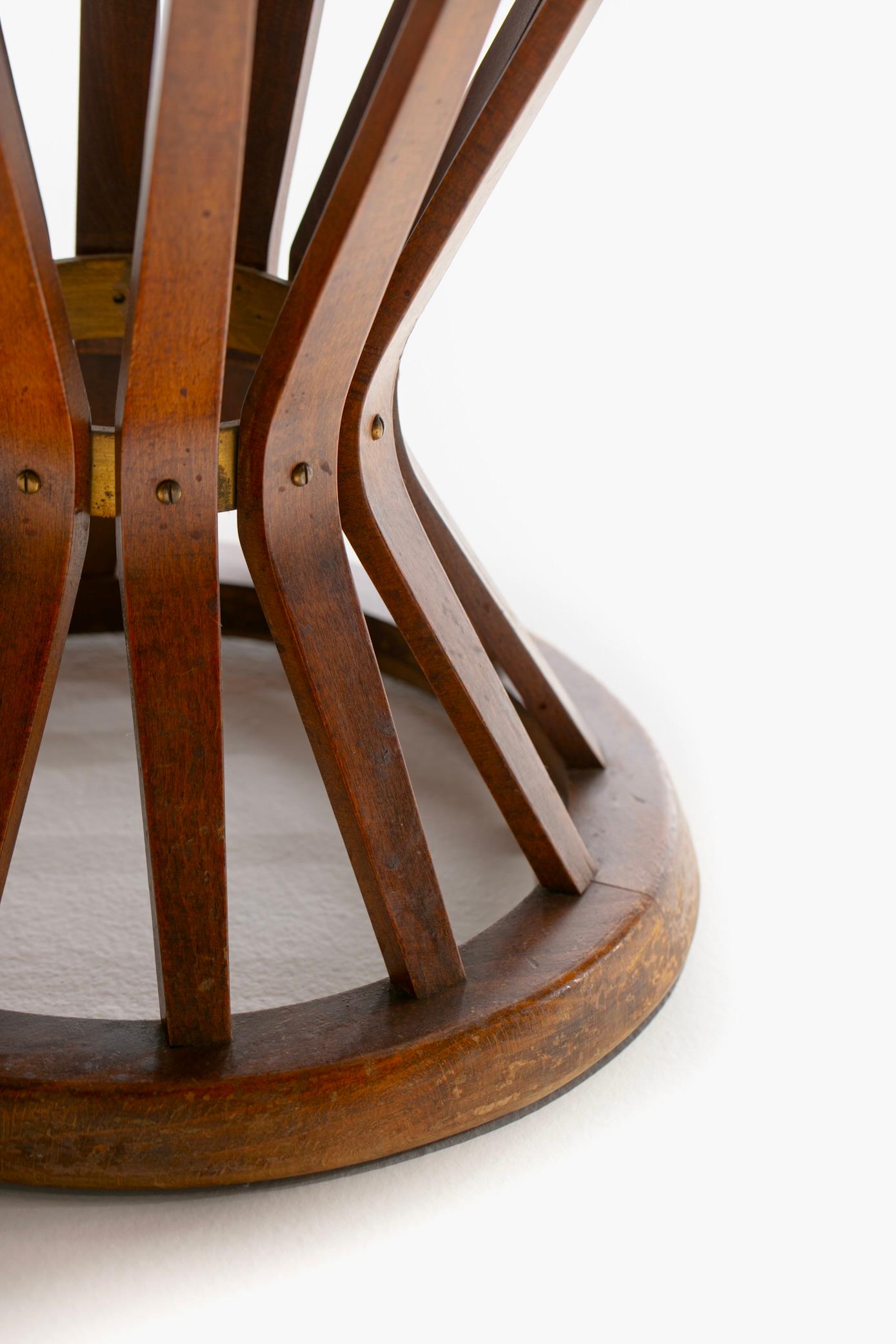 Edward Wormley for Dunbar Sheaf of Wheat Table with Travertine Top 1