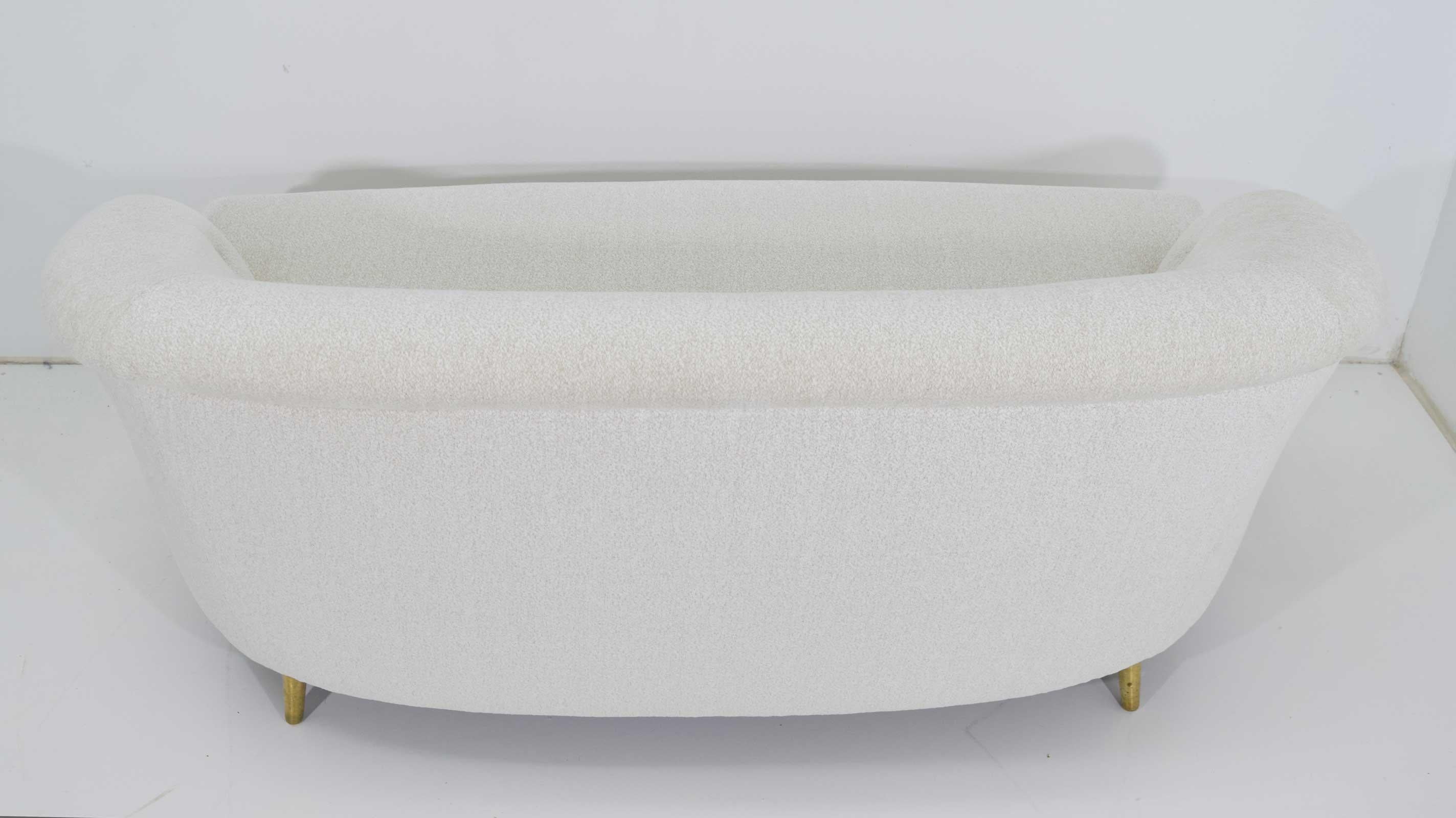 Upholstery Edward Wormley for Dunbar Short Sofa Model 5406