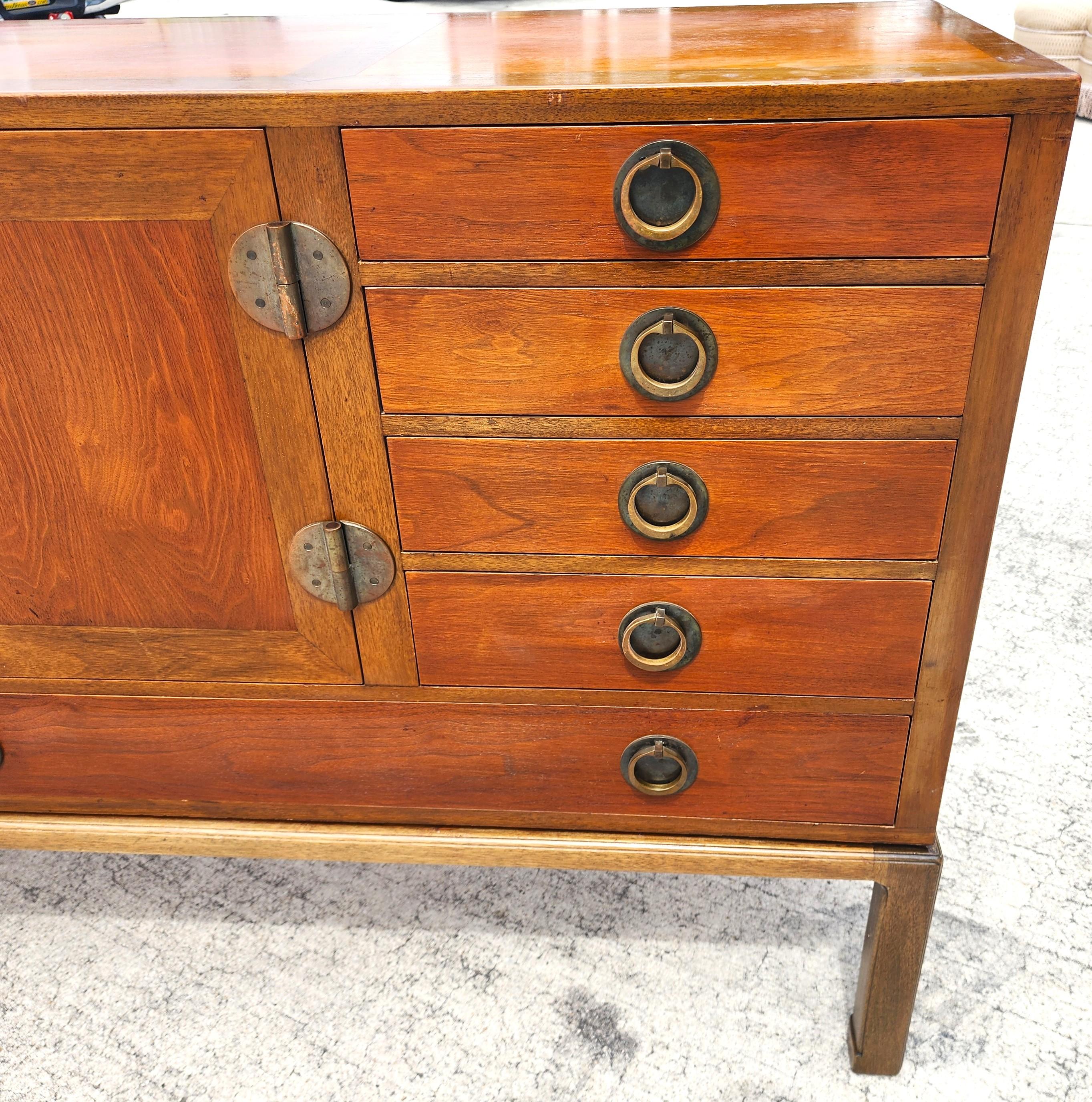 Edward Wormley for Dunbar Sideboard Bar 1950s Bon état - En vente à Lake Worth, FL