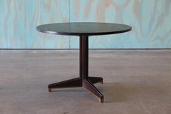 Edward Wormley pour Dunbar Table d'appoint à piédestal en ardoise