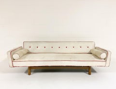 Edward Wormley for Dunbar Sofa in Brazilian Cowhide and Loro Piana Cashmere