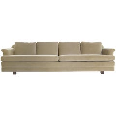 Edward Wormley for Dunbar Sofa in Velvet