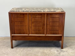 Edward Wormley for Dunbar Stone Top Cabinet