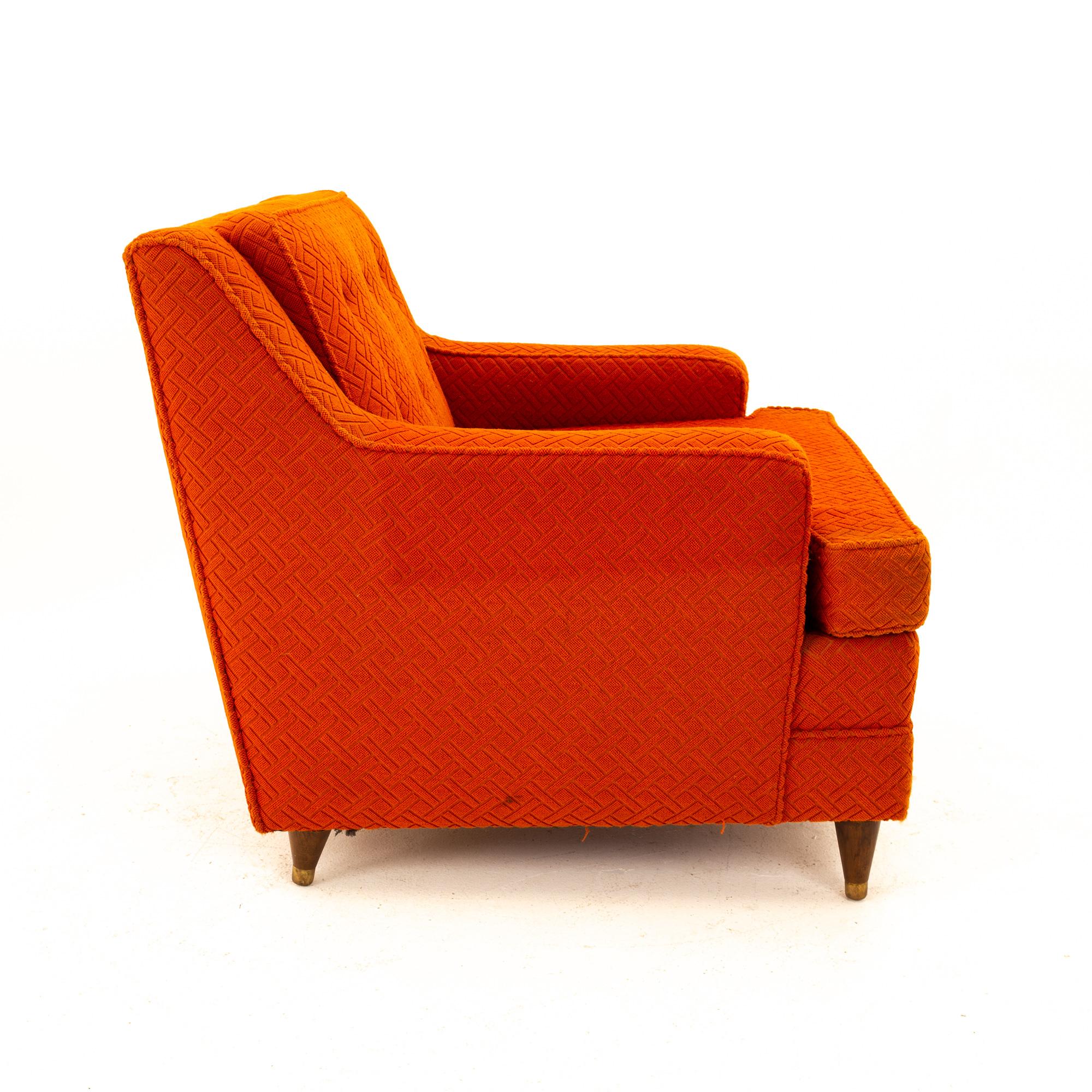 American Edward Wormley for Dunbar Style Mid Century Arm Chair