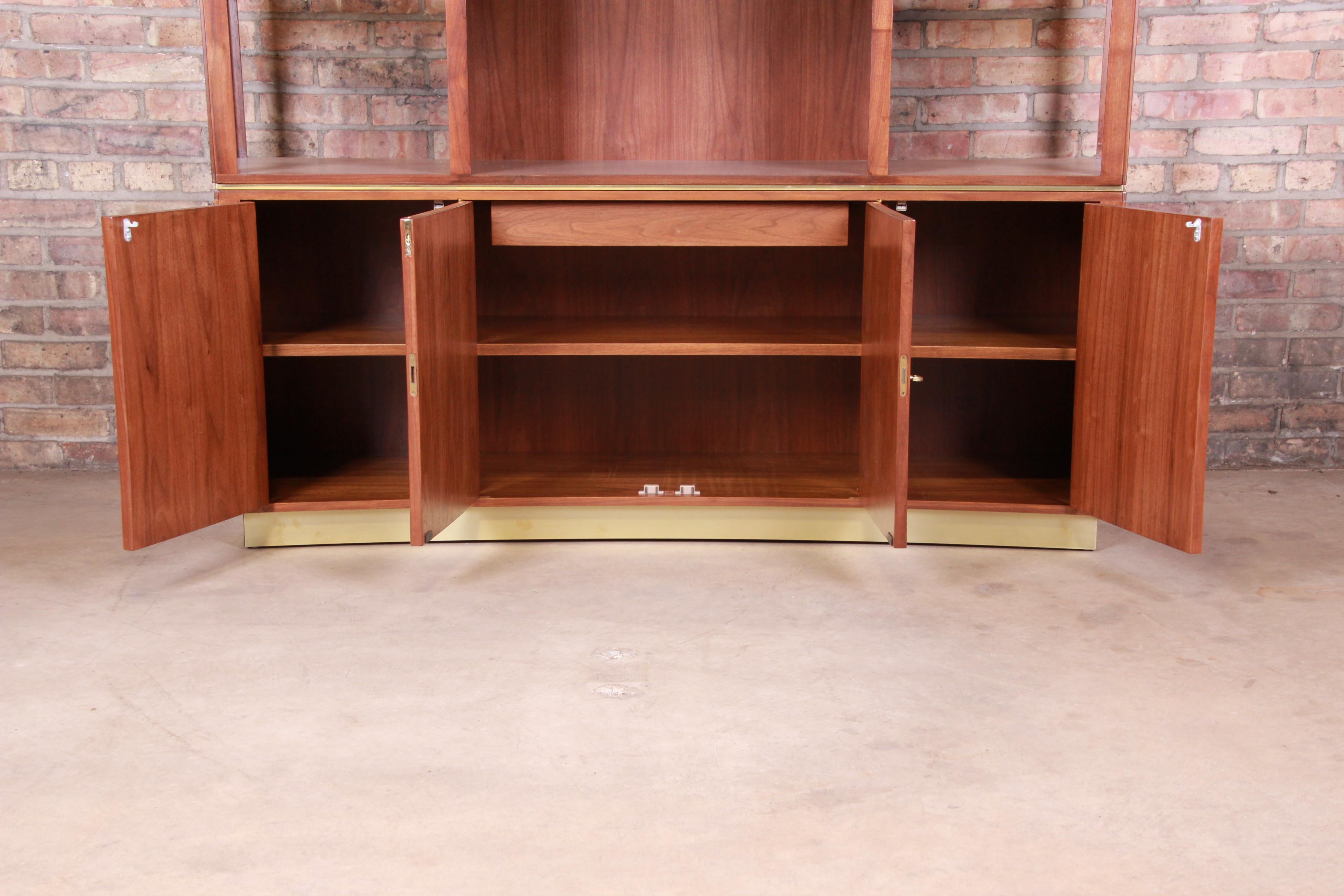 Edward Wormley for Dunbar Superstructure Wall Unit or Room Divider, Restored For Sale 3