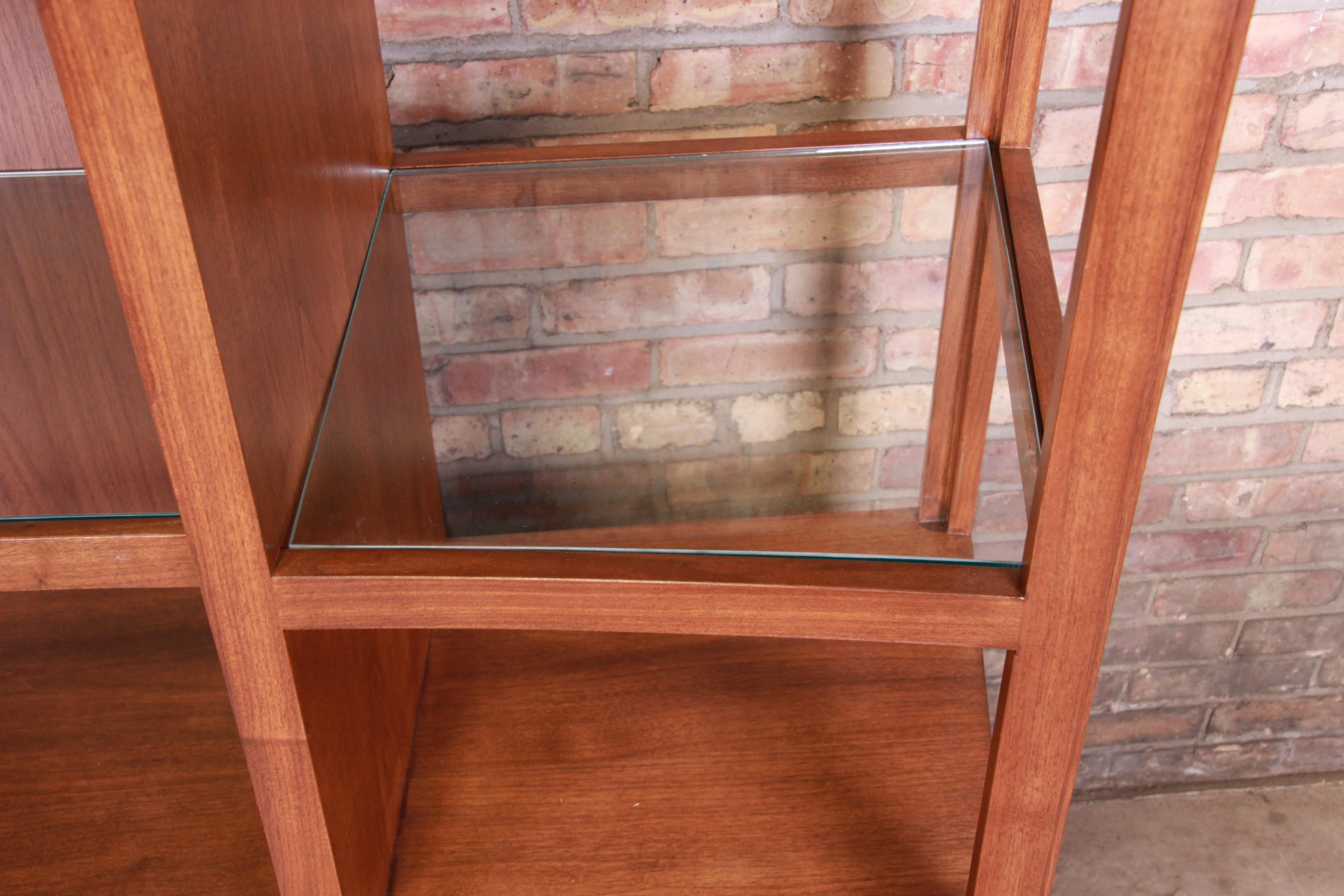 Edward Wormley for Dunbar Superstructure Wall Unit or Room Divider, Restored For Sale 5
