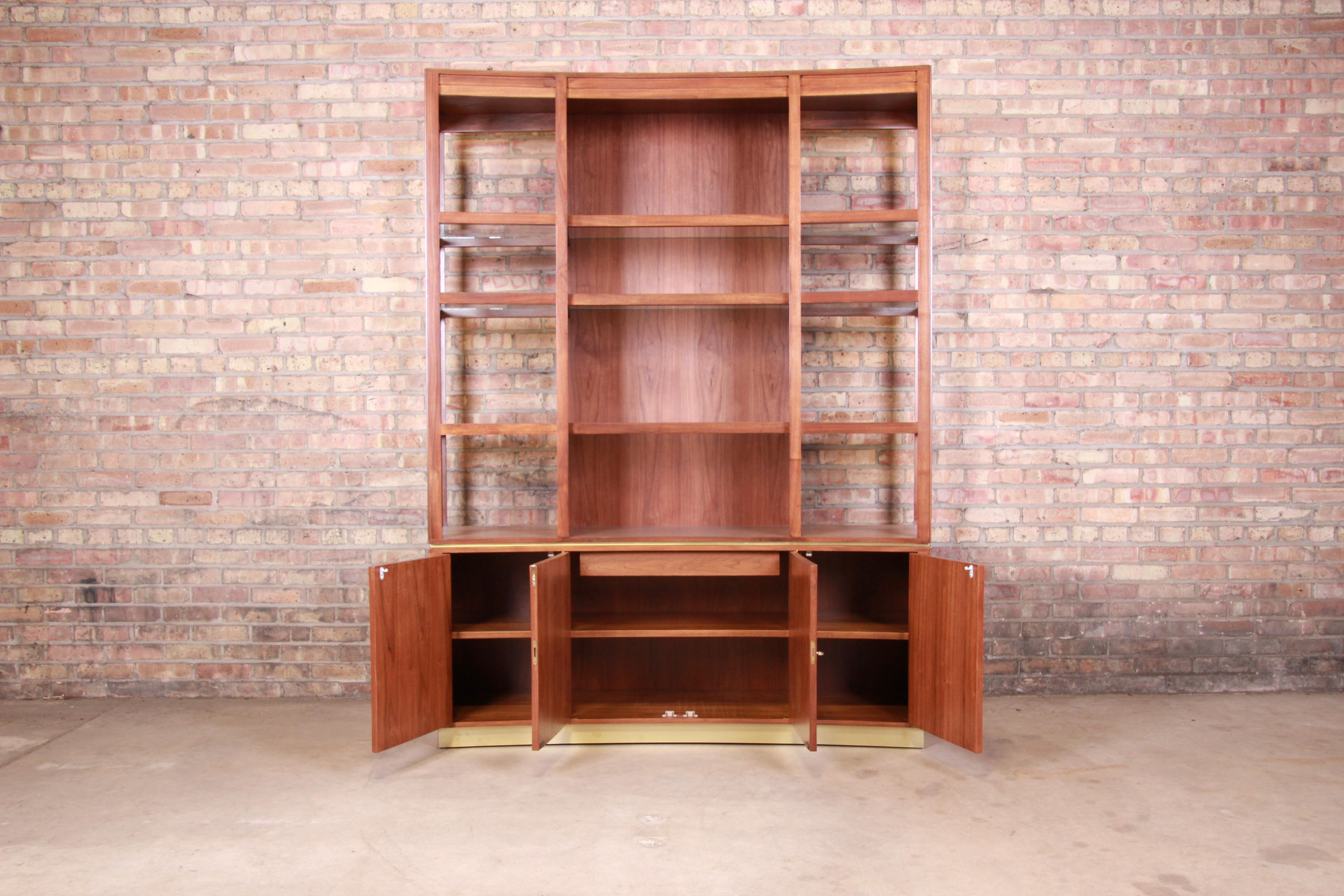 Edward Wormley for Dunbar Superstructure Wall Unit or Room Divider, Restored For Sale 2