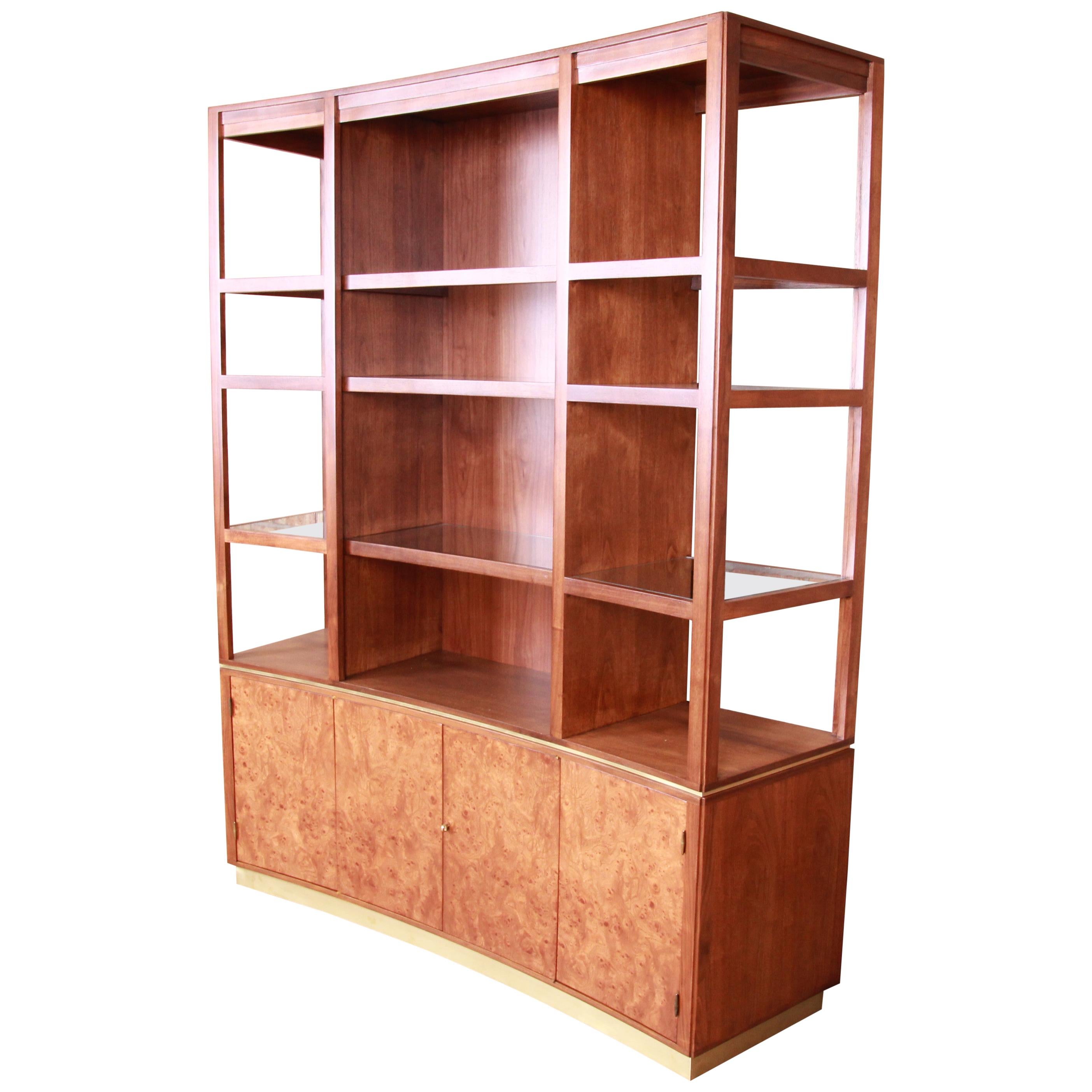 Edward Wormley for Dunbar Superstructure Wall Unit or Room Divider, Restored For Sale