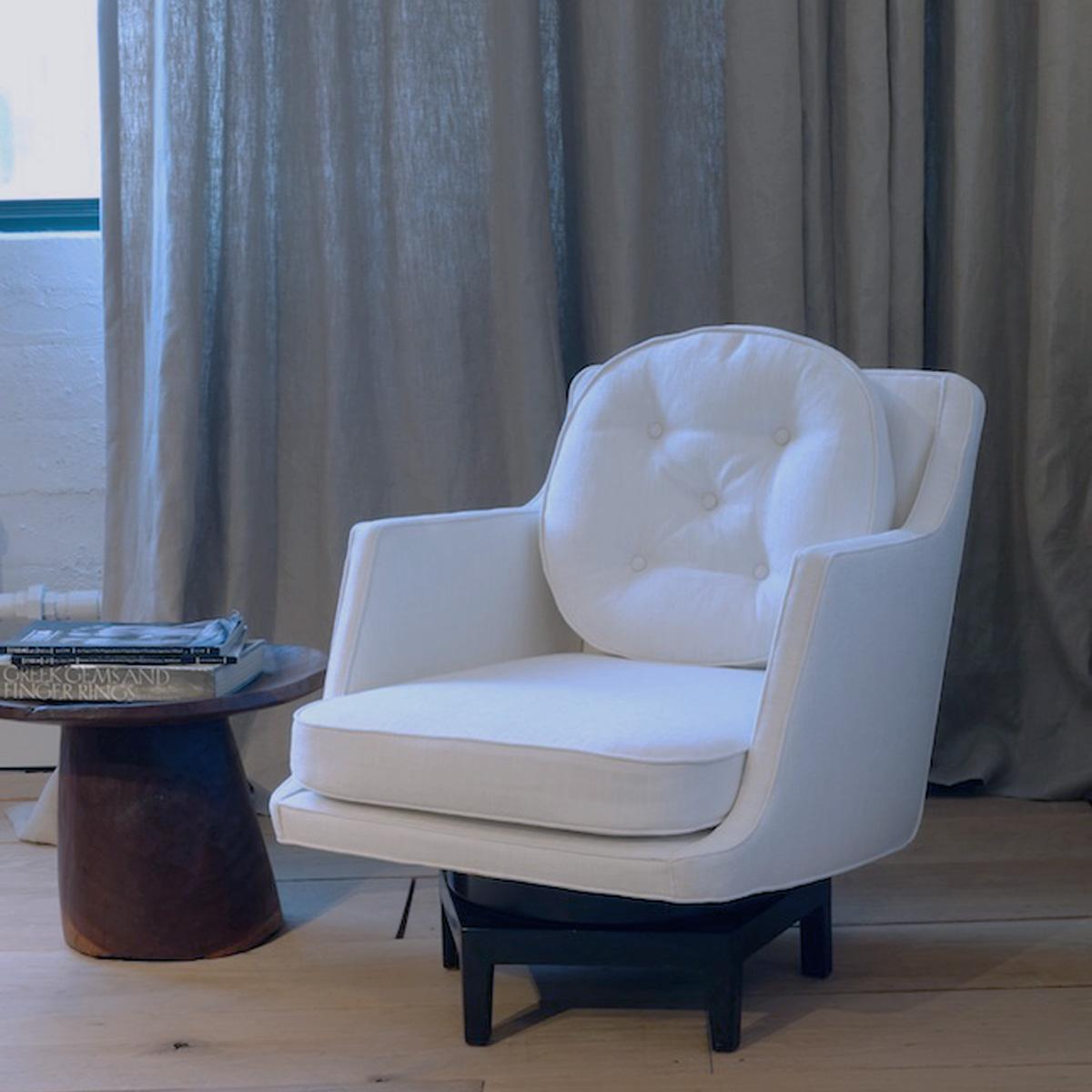 Edward Wormley para Sillón giratorio Dunbar Estadounidense en venta