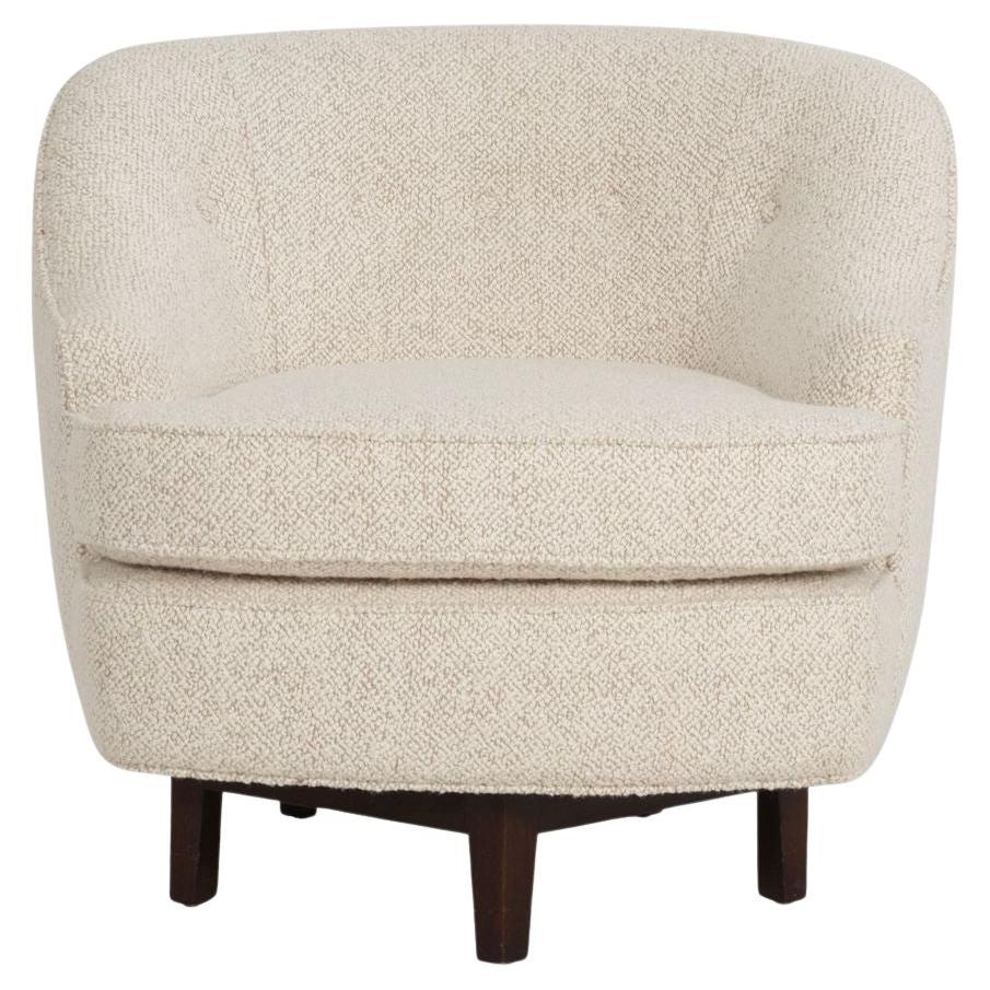 Edward Wormley for Dunbar Swivel Lounge Chair 1965