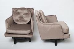 Fauteuils pivotants Edward Wormley pour Dunbar