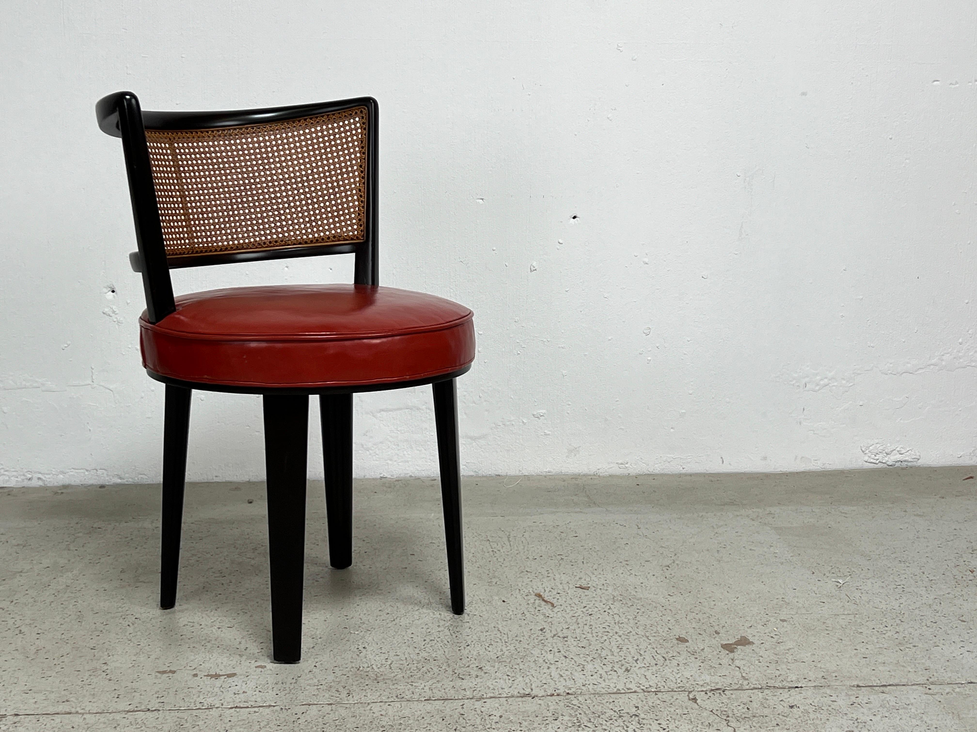Edward Wormley pour Dunbar Tabouret / chaise pivotant(e) en vente 11
