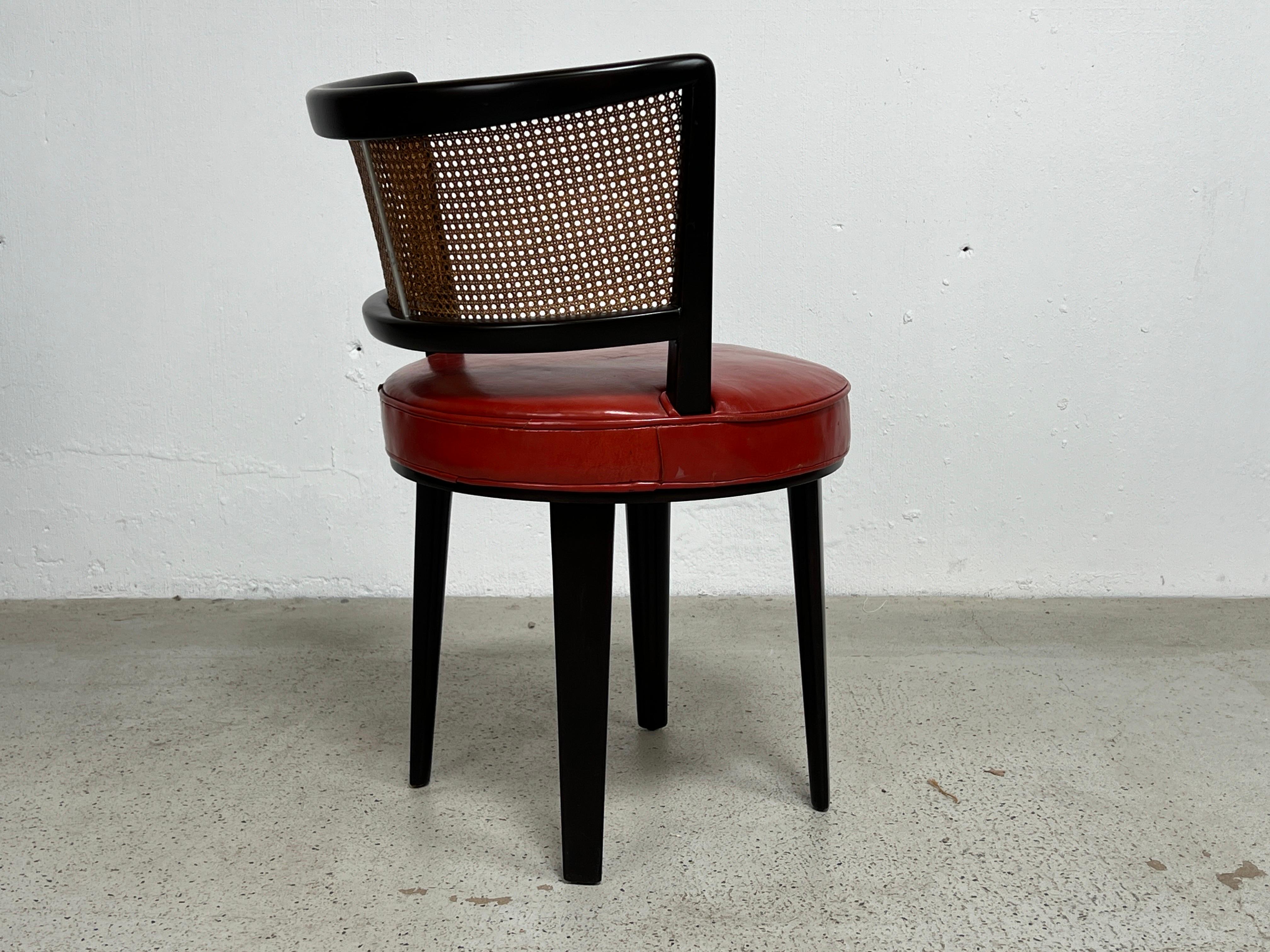 Edward Wormley pour Dunbar Tabouret / chaise pivotant(e) en vente 3