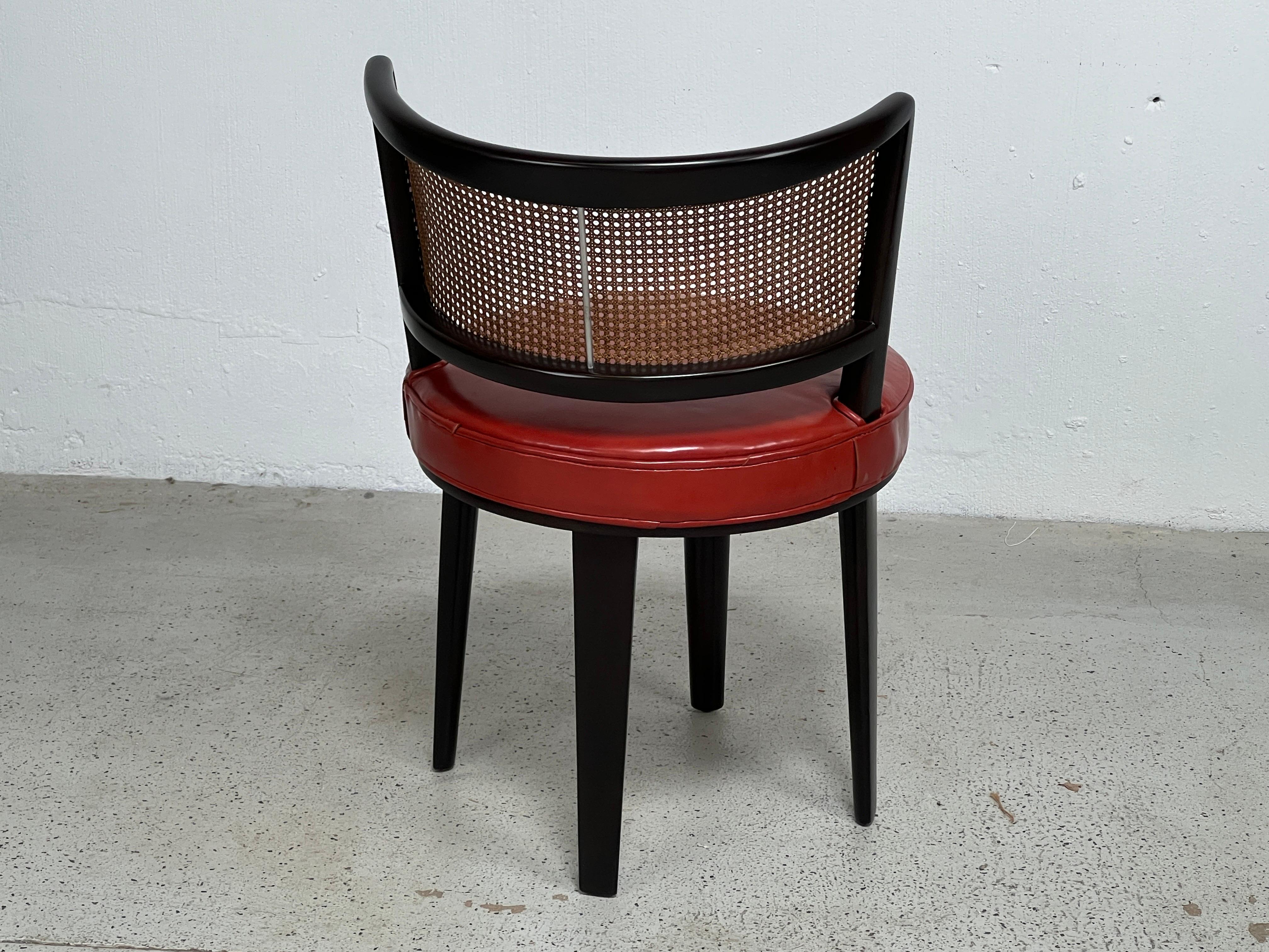 Edward Wormley pour Dunbar Tabouret / chaise pivotant(e) en vente 4